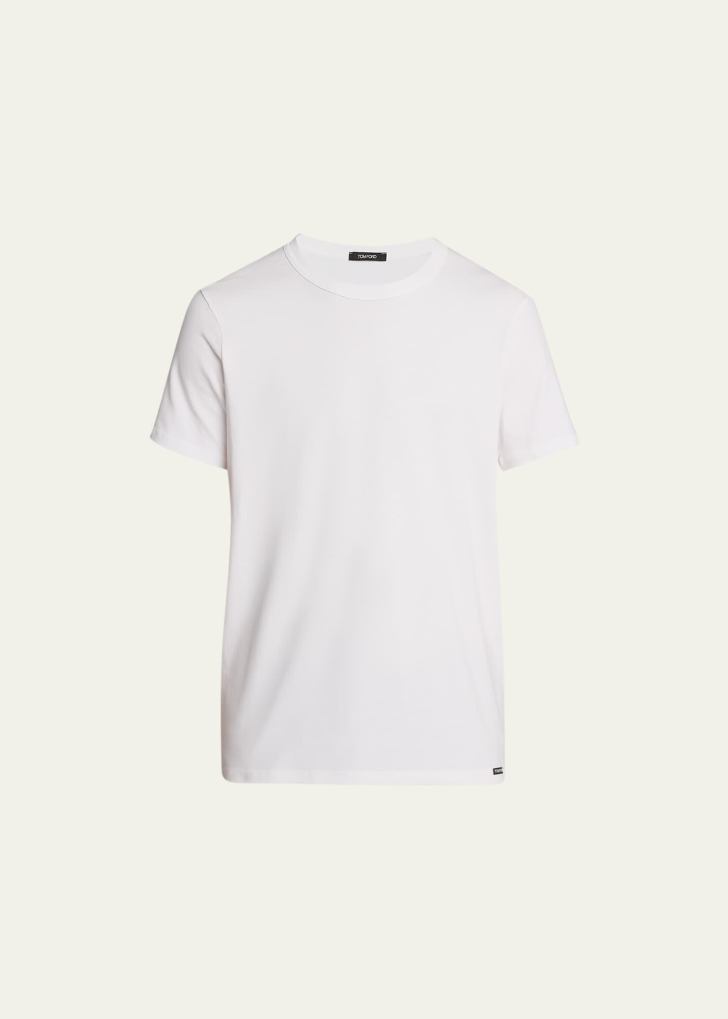 TOM FORD Men's Solid Stretch Jersey T-Shirt - Bergdorf Goodman