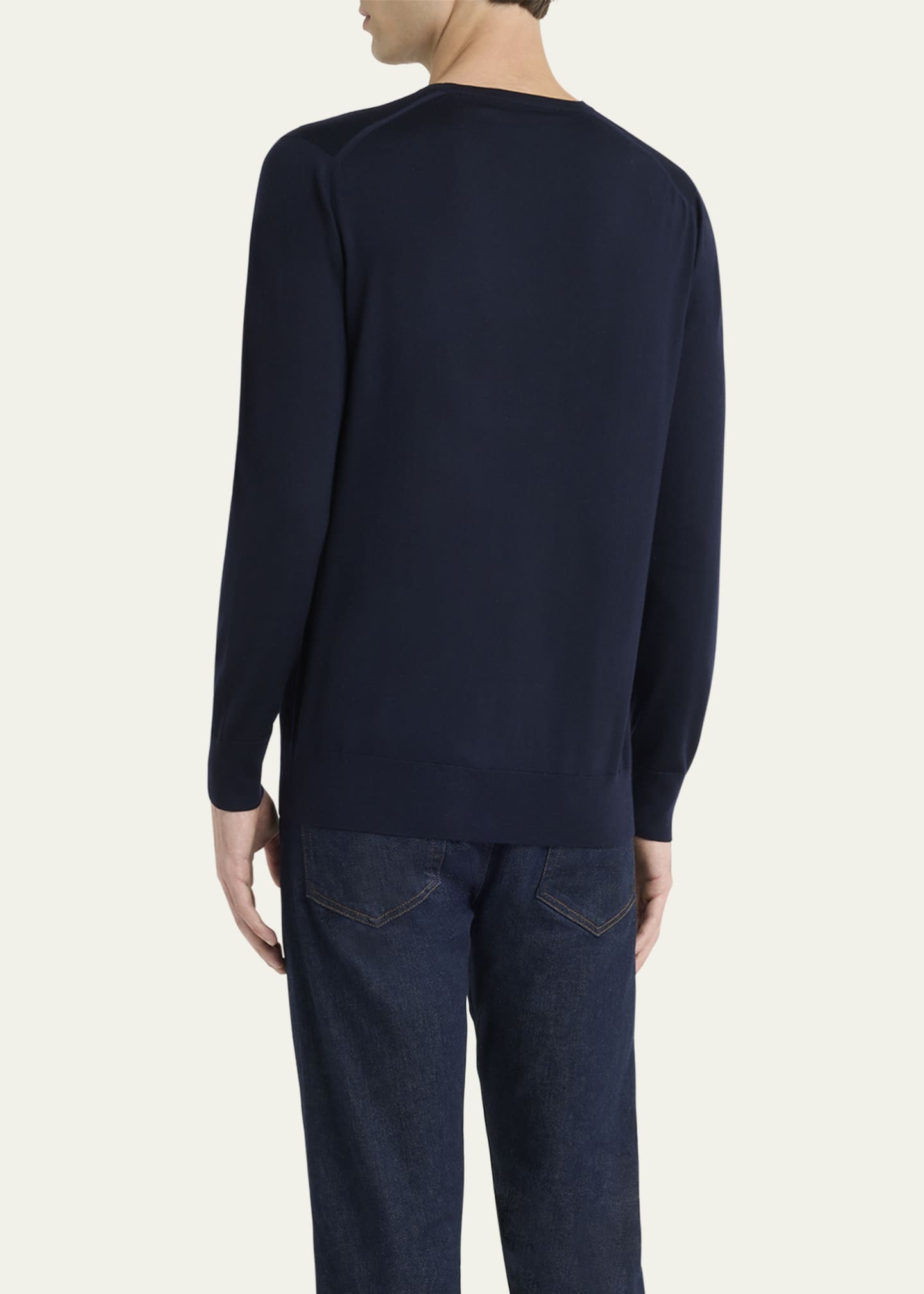 Men's Girocollo Wool Crewneck Sweater