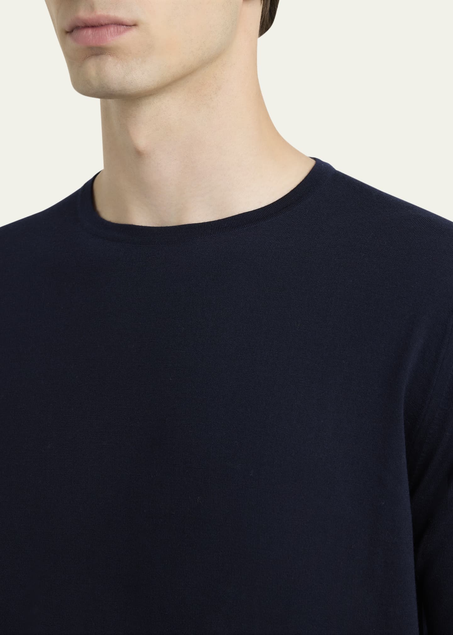 Men's Girocollo Wool Crewneck Sweater