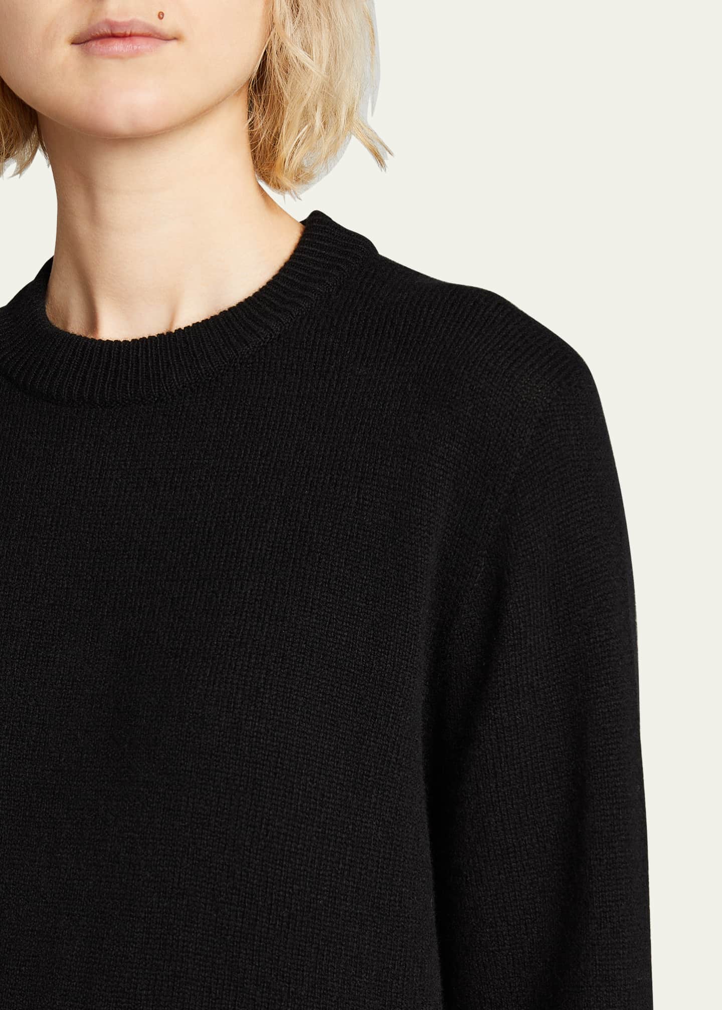 THE ROW Sibem Wool-Cashmere Sweater Image 5 of 5