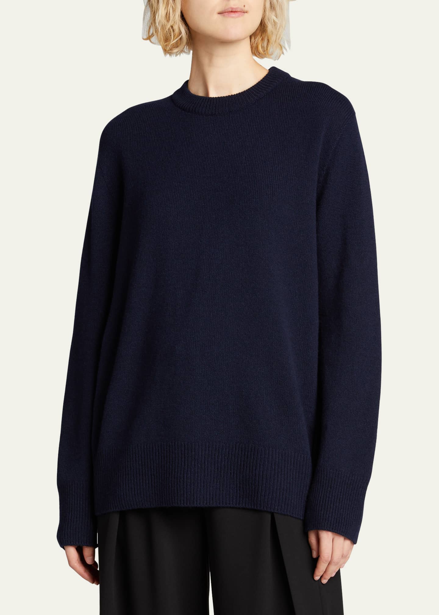 THE ROW Sibem Wool-Cashmere Sweater