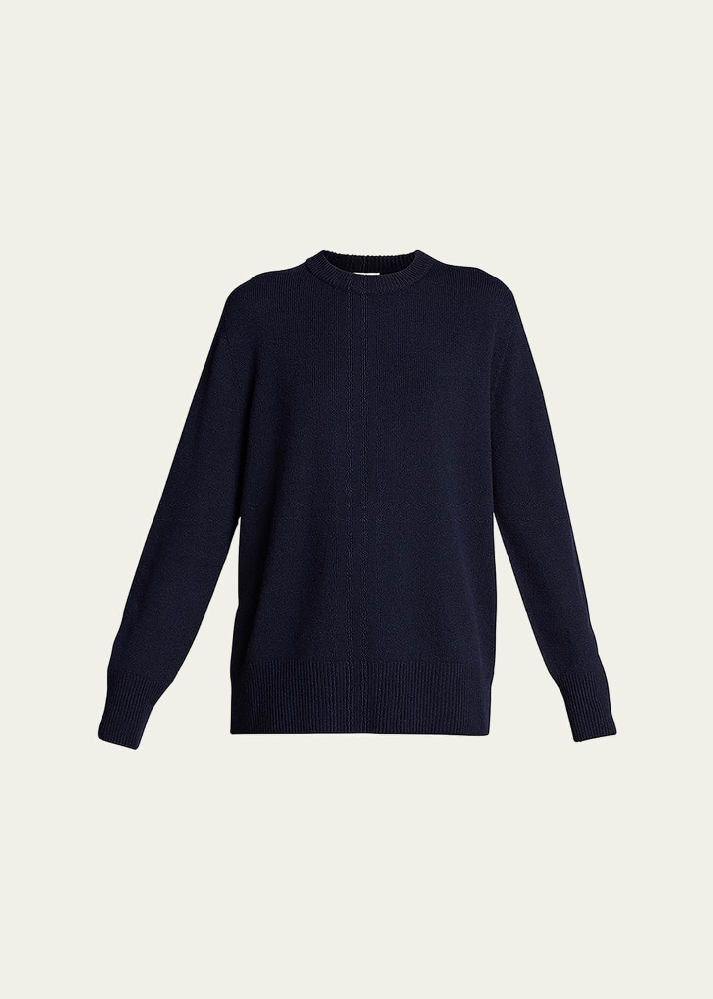 TTT-MSW Wool Cashmere Needle PunchSweat - ニット/セーター