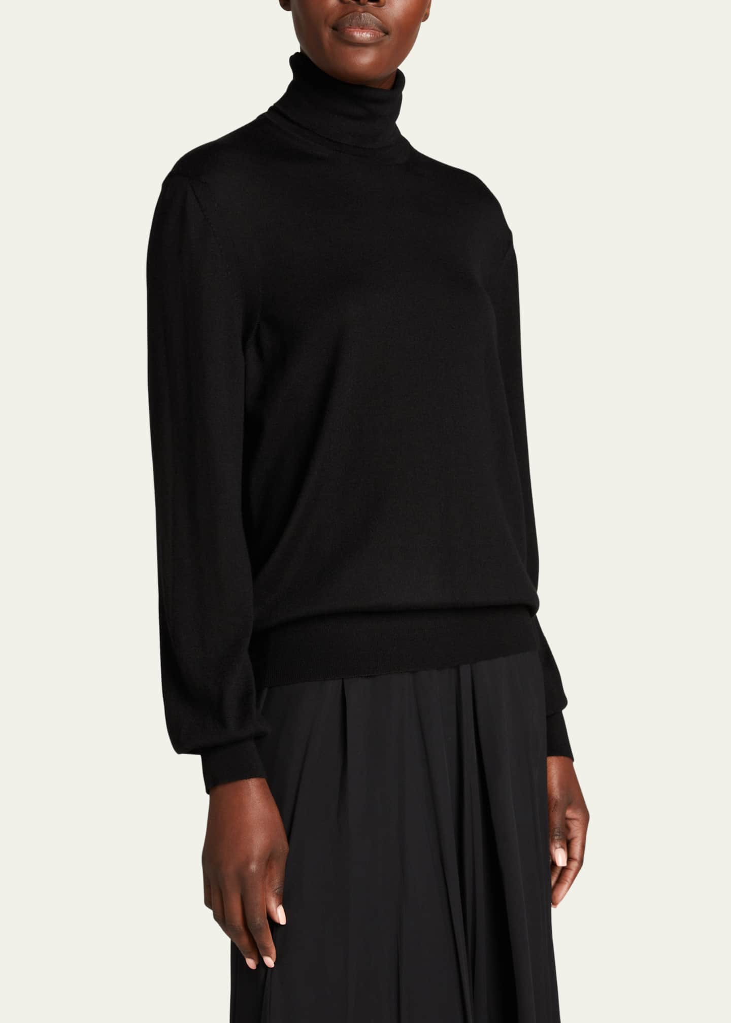 THE ROW Lambeth Cashmere Turtleneck Sweater - Bergdorf Goodman