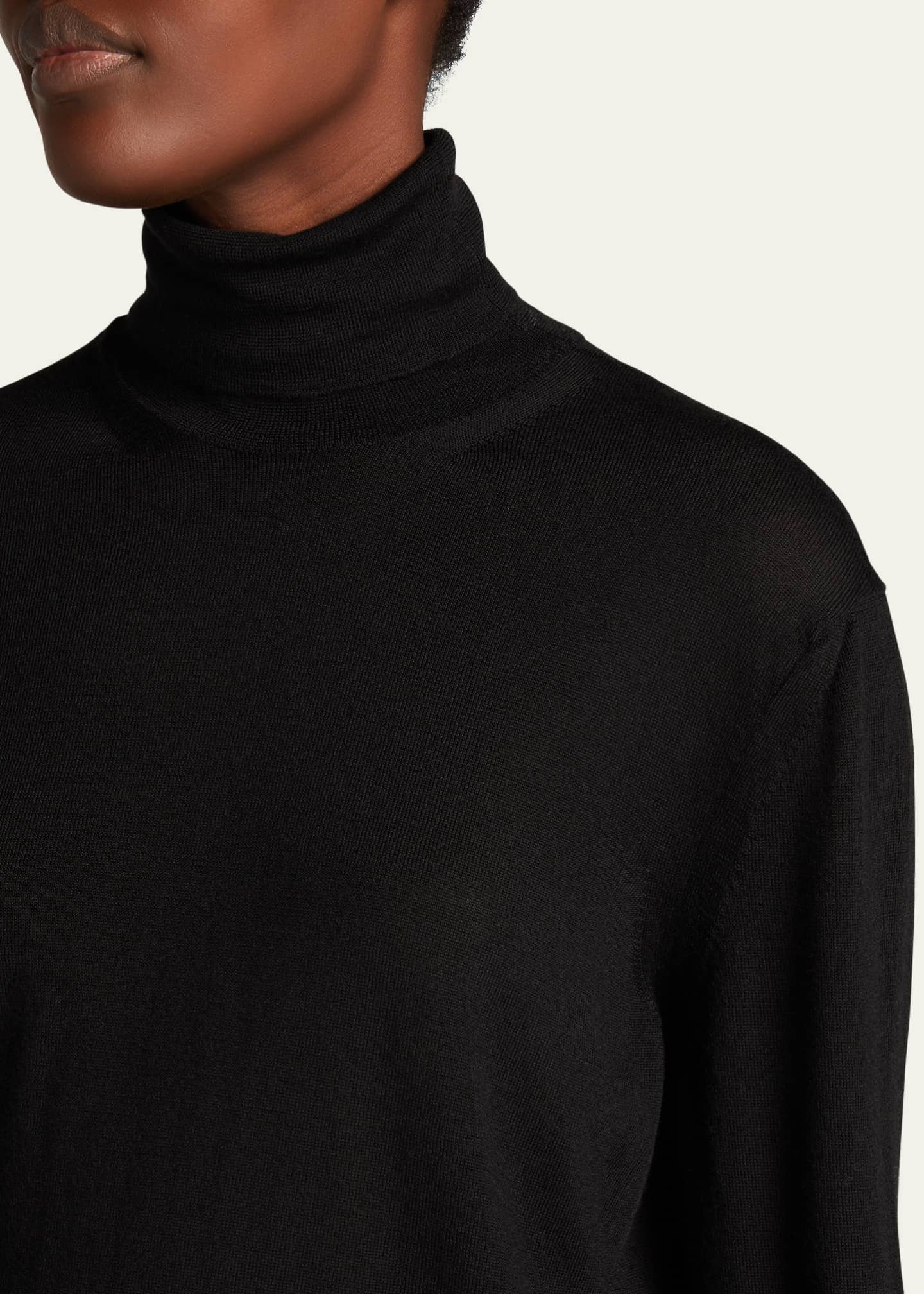 THE ROW Lambeth Cashmere Turtleneck Sweater