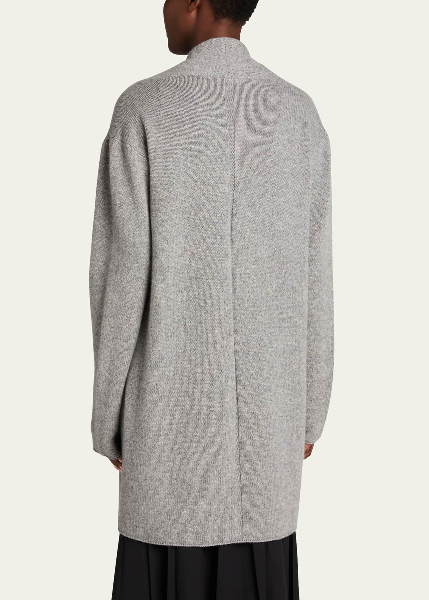 THE ROW Fulham Open-Front Cashmere Cardigan Image 3 of 5