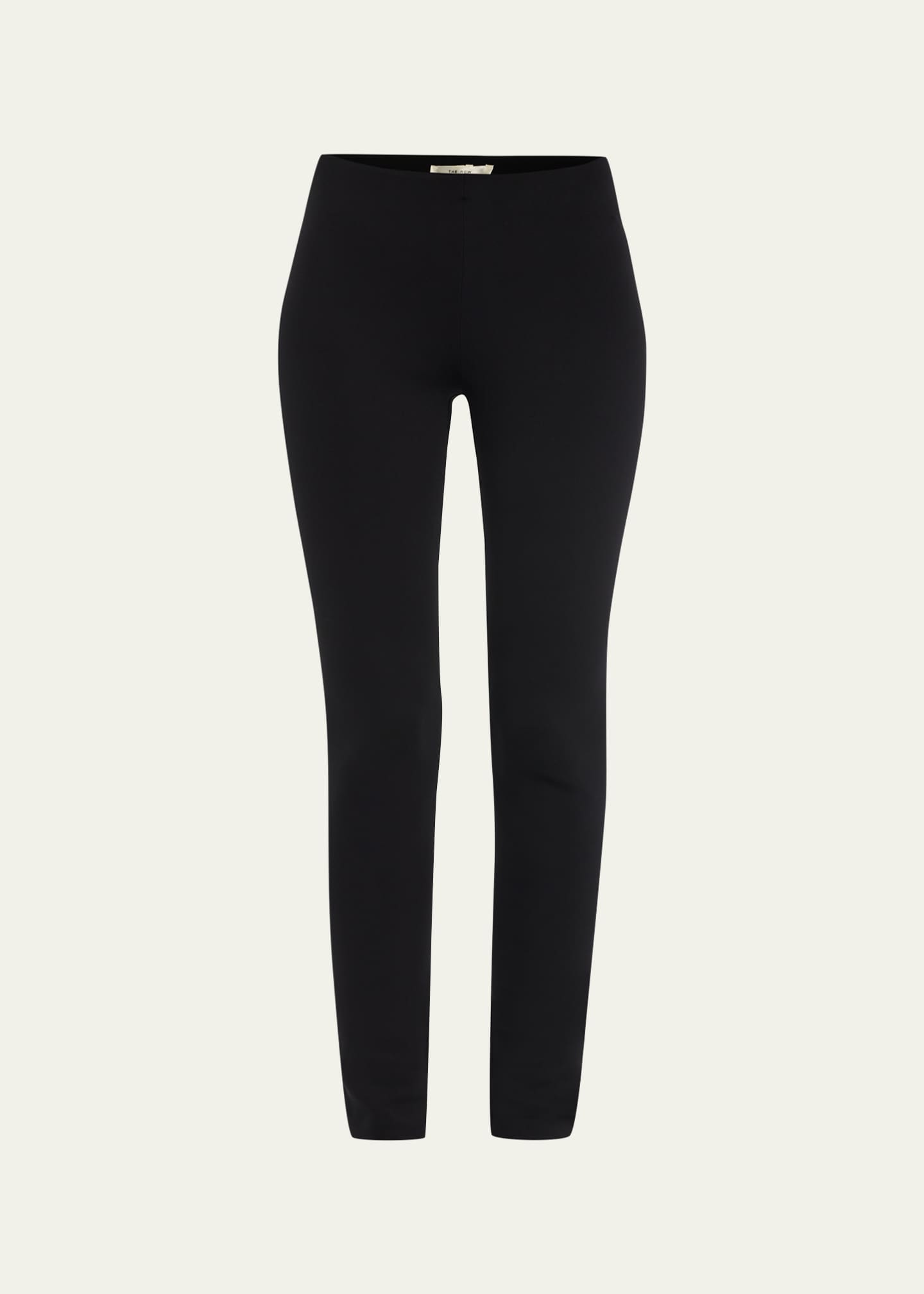 THE ROW Woolworth Mid-Rise Ankle Leggings - Bergdorf Goodman