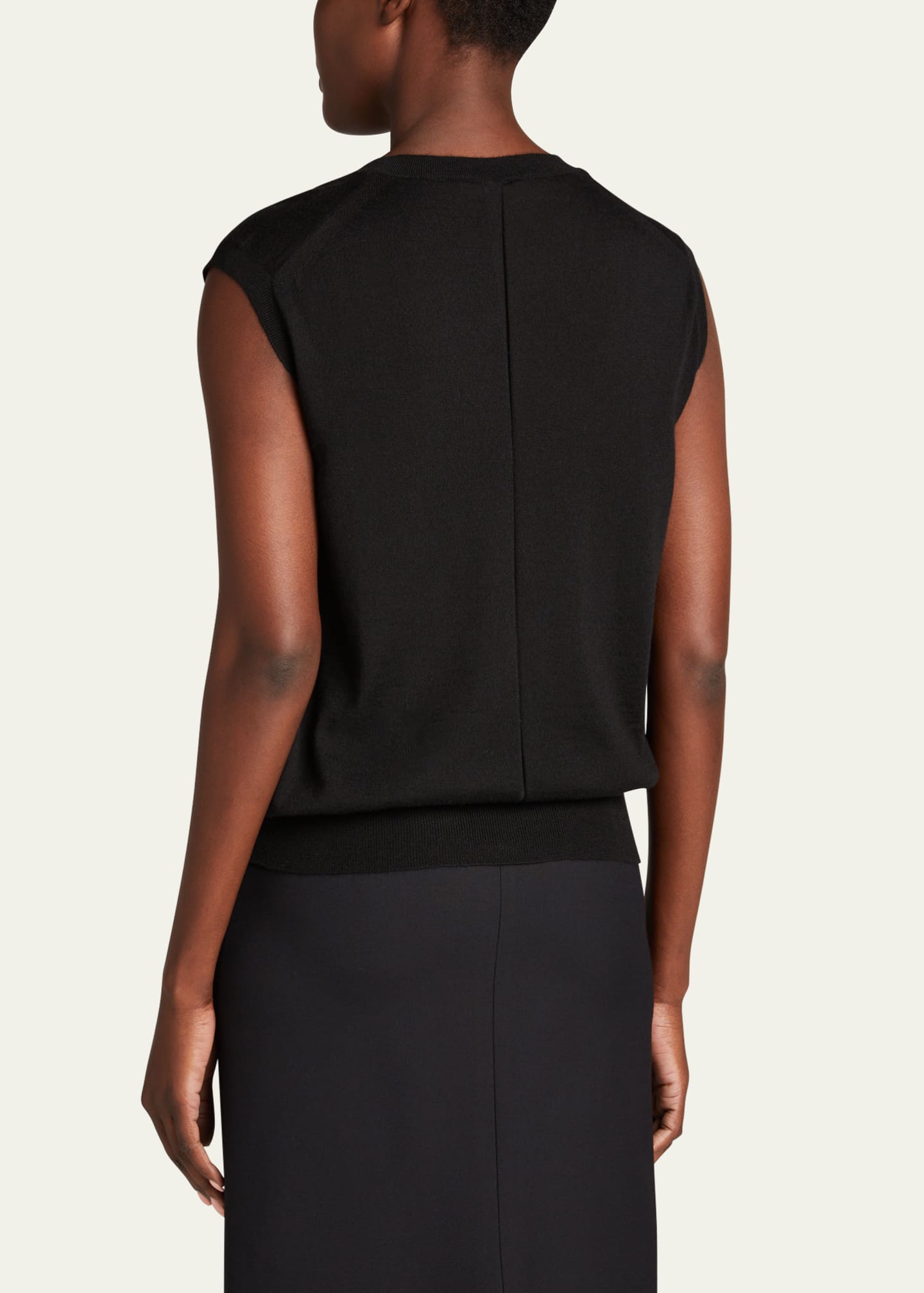 THE ROW Balham Cashmere Top - Bergdorf Goodman