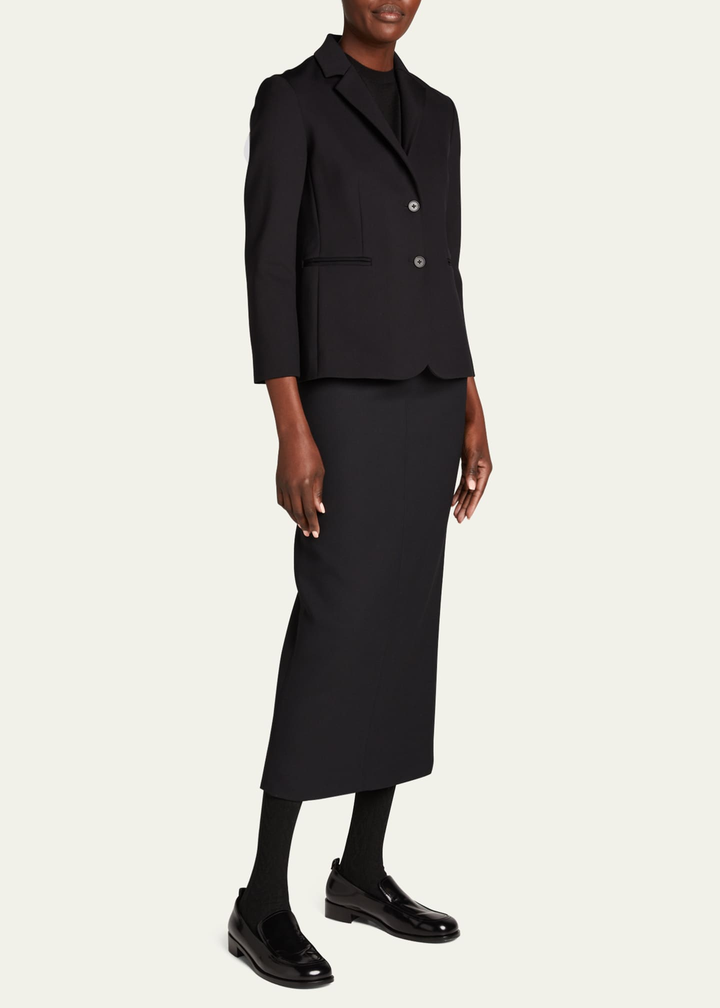 The row black blazer sale