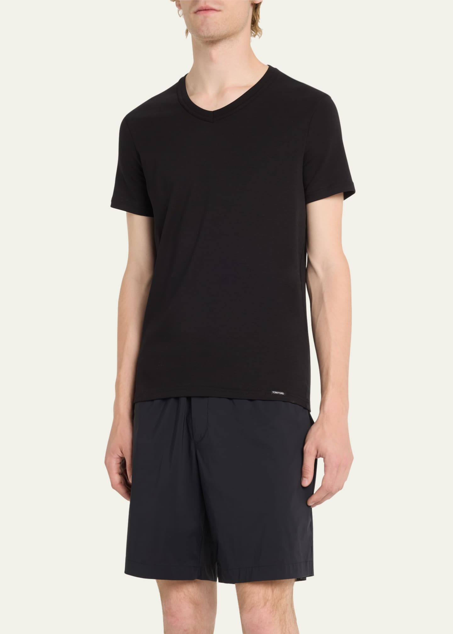 TOM FORD Men's Cotton Stretch Jersey T-shirt - Bergdorf Goodman
