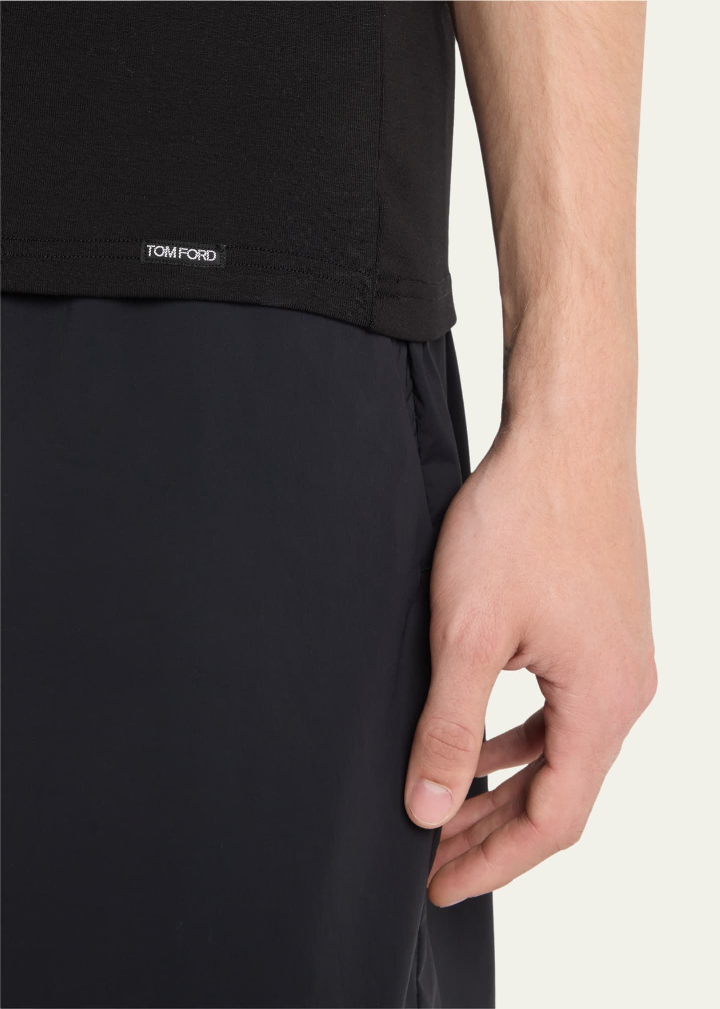 TOM FORD Men's Cotton Stretch Jersey T-shirt Image 5 of 5
