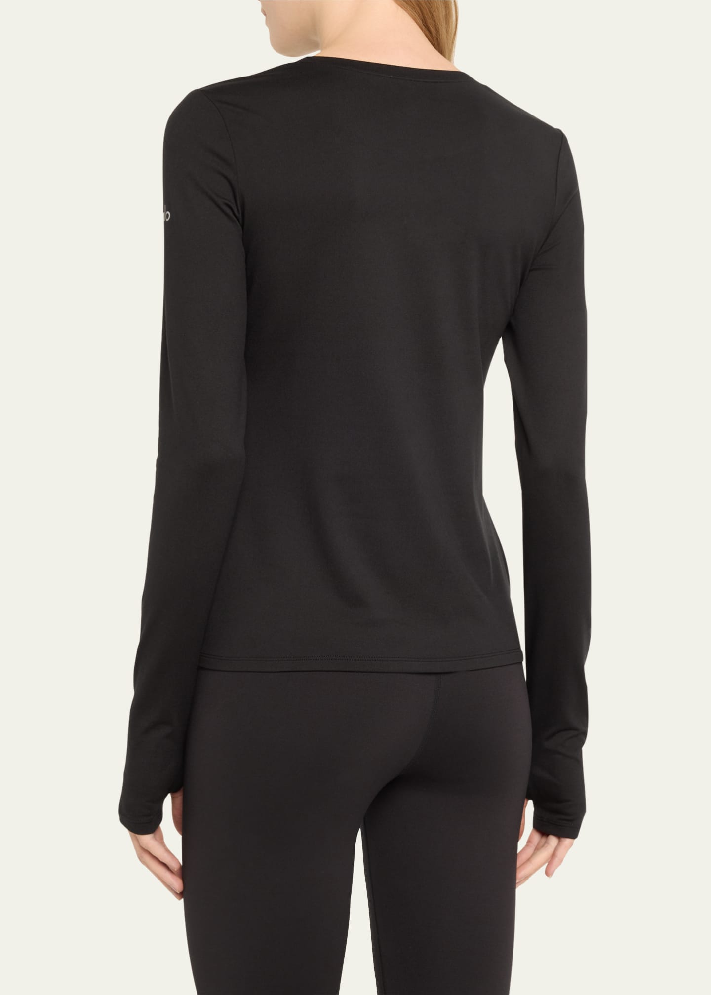 Alo Yoga Aqua Woven Mesh Zip-Front Activewear Jacket - Bergdorf Goodman