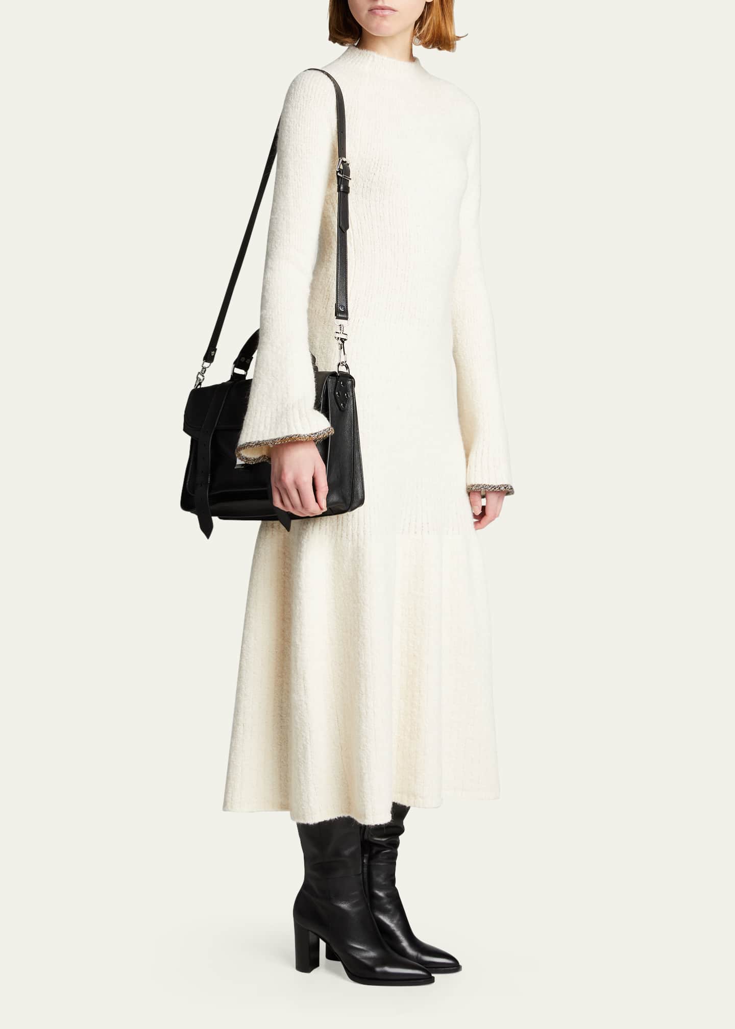 【関税込み】Proenza Schouler ファー & シアリング PROENZA SCHOULER Lug Sole グロスレザー プラットフォーム