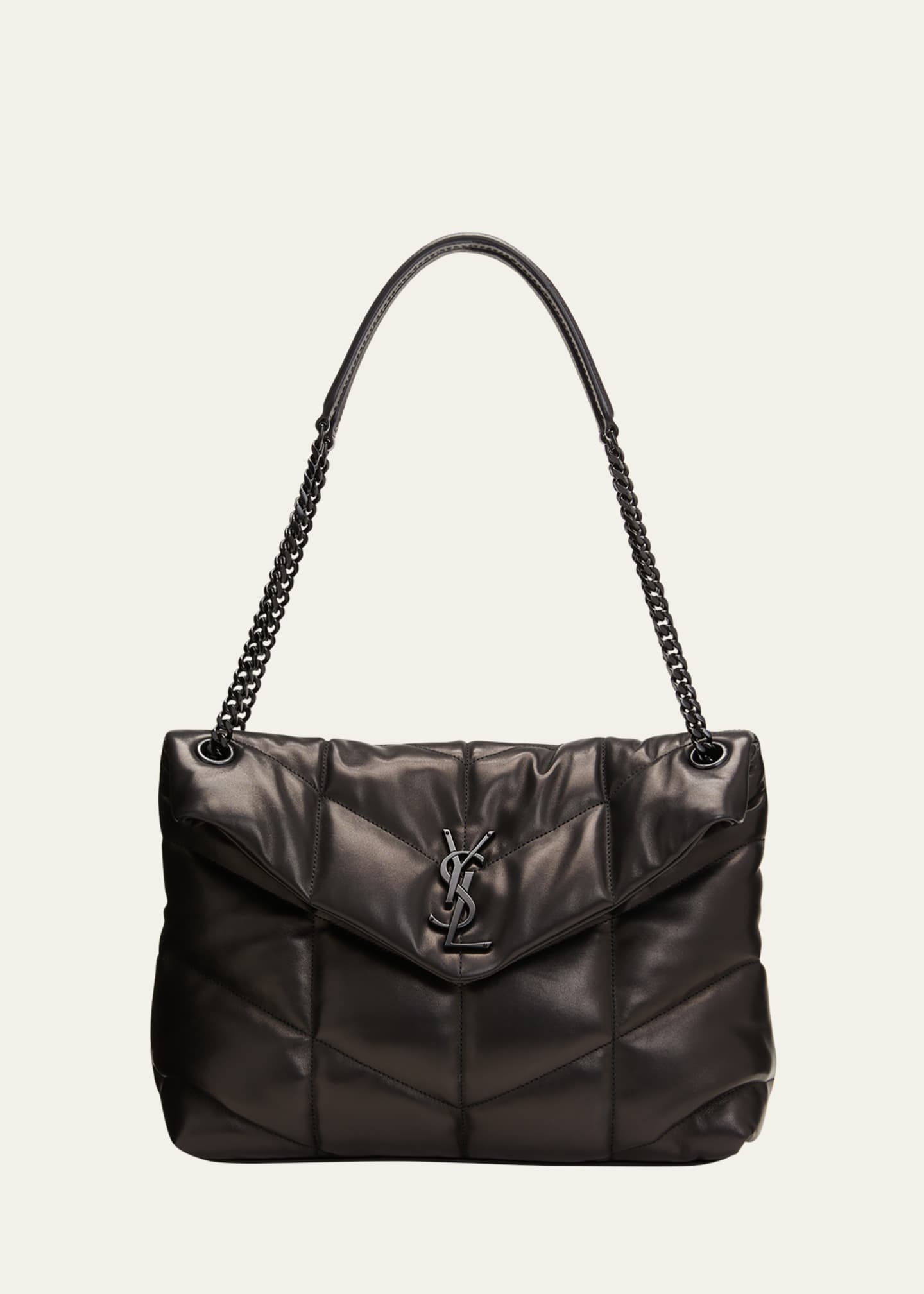 SAINT LAURENT Loulou Puffer medium quilted leather shoulder bag