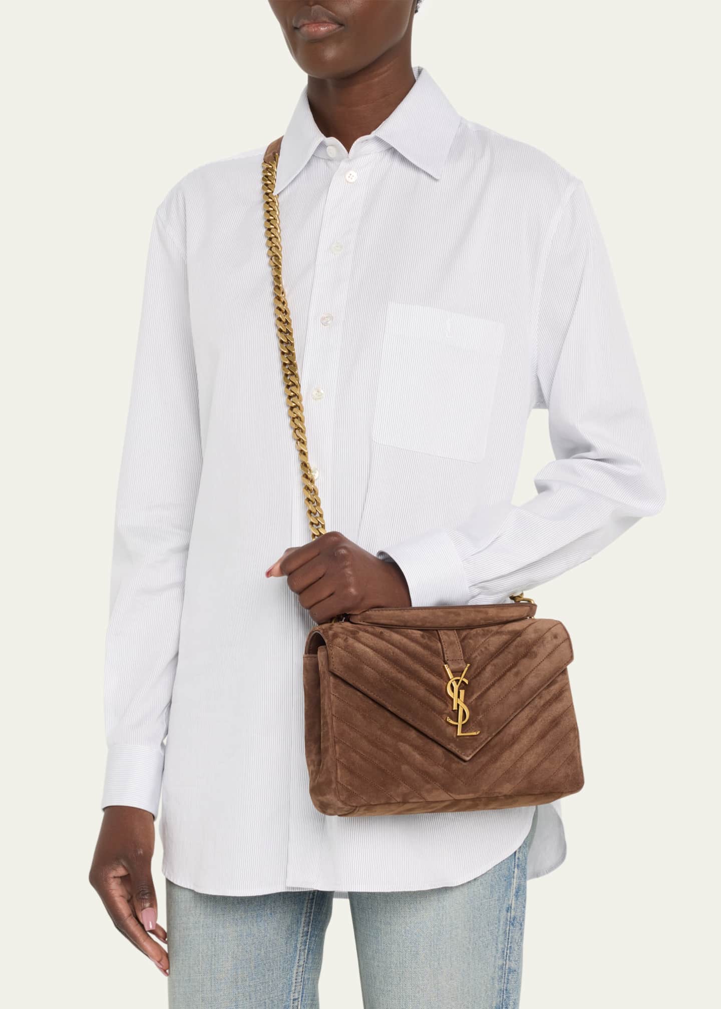 Saint laurent small college bag hotsell