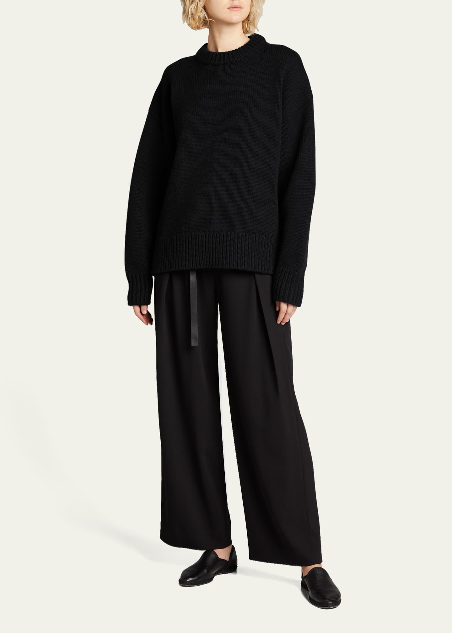 THE ROW Ophelia Wool-Cashmere Sweater