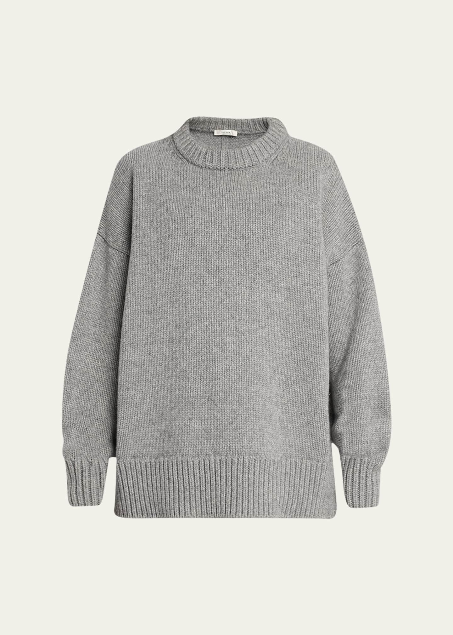 THE ROW Ophelia Wool-Cashmere Sweater Image 1 of 5