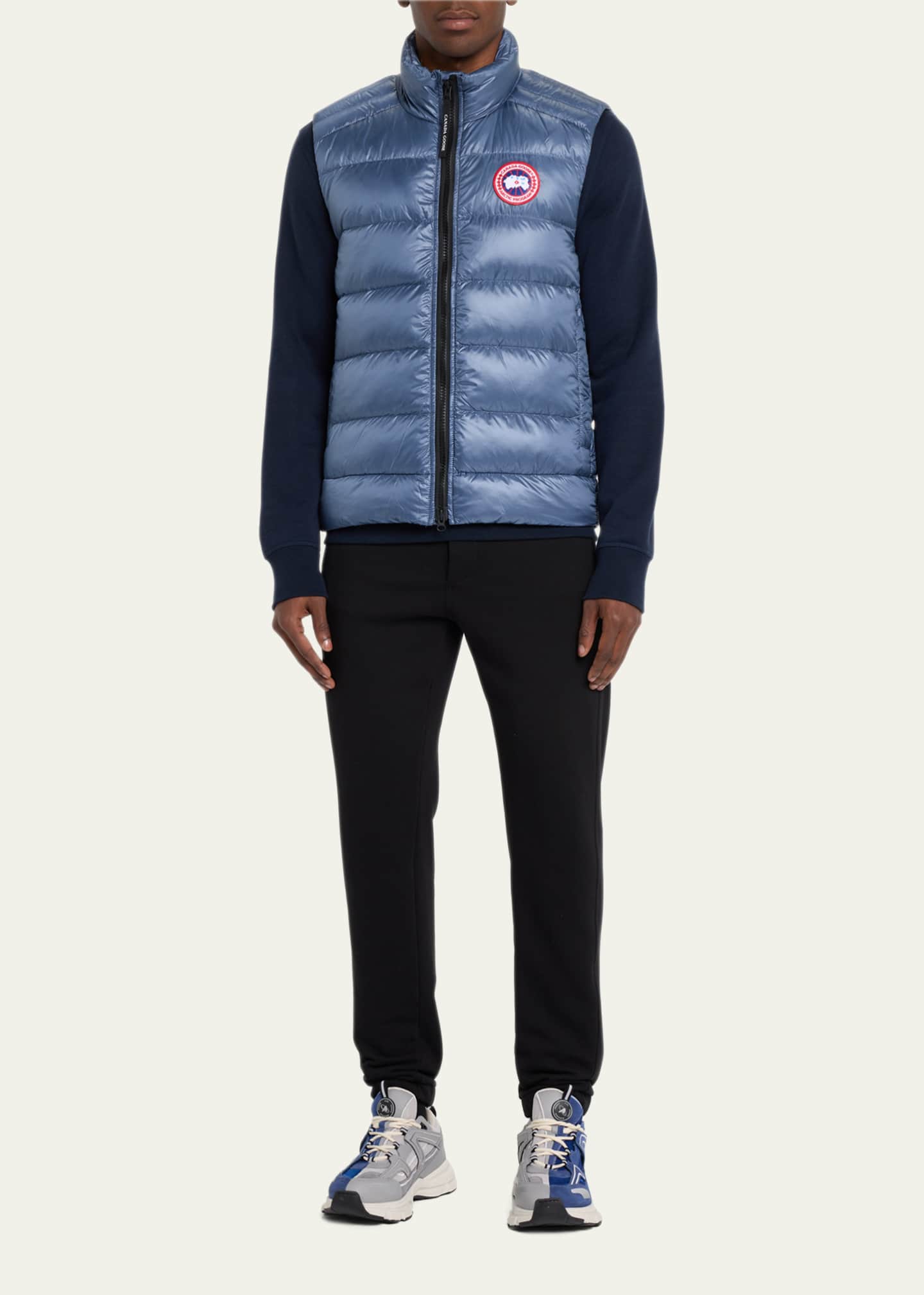 Goose feather vest sales