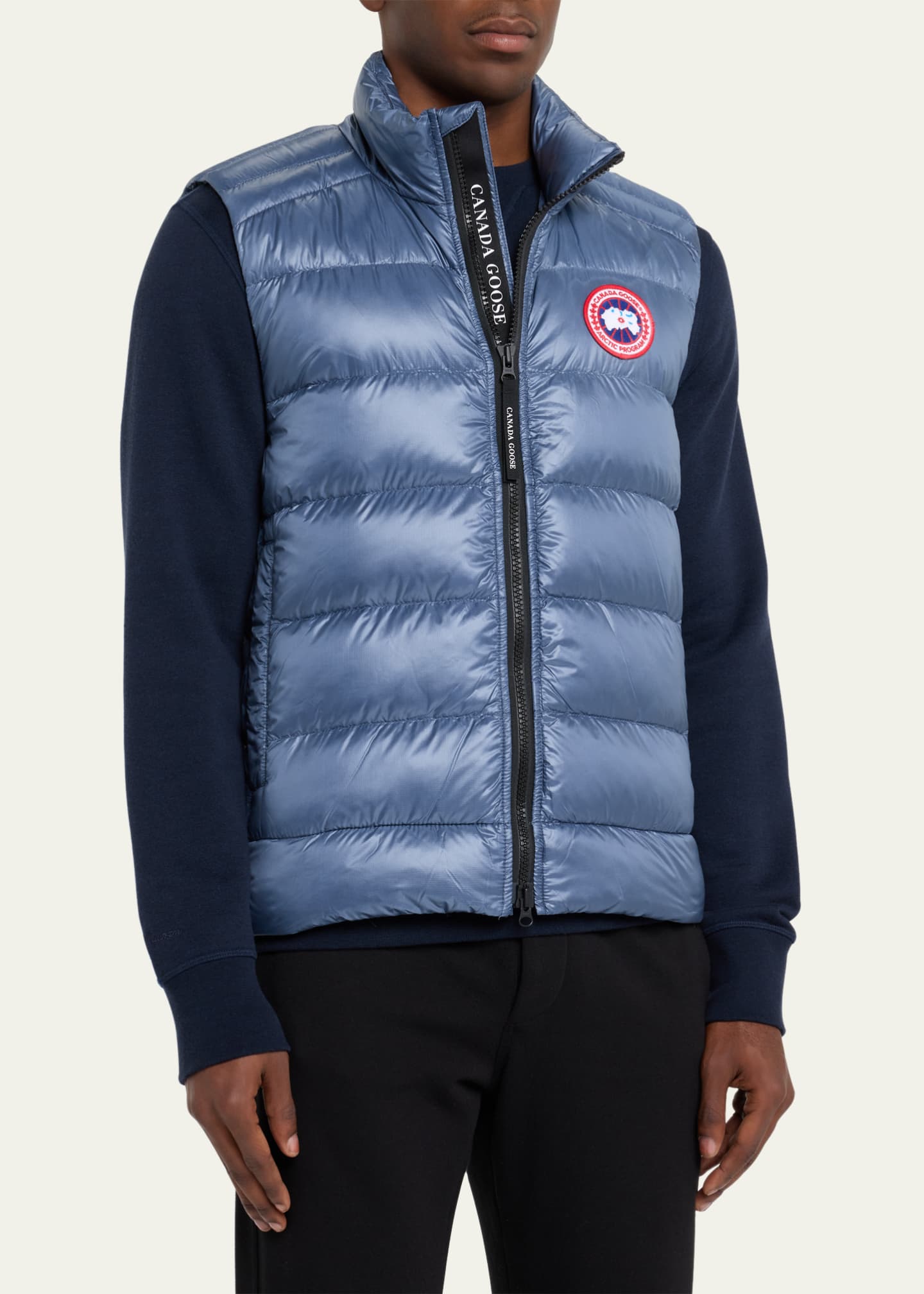 Goose feather vest sales