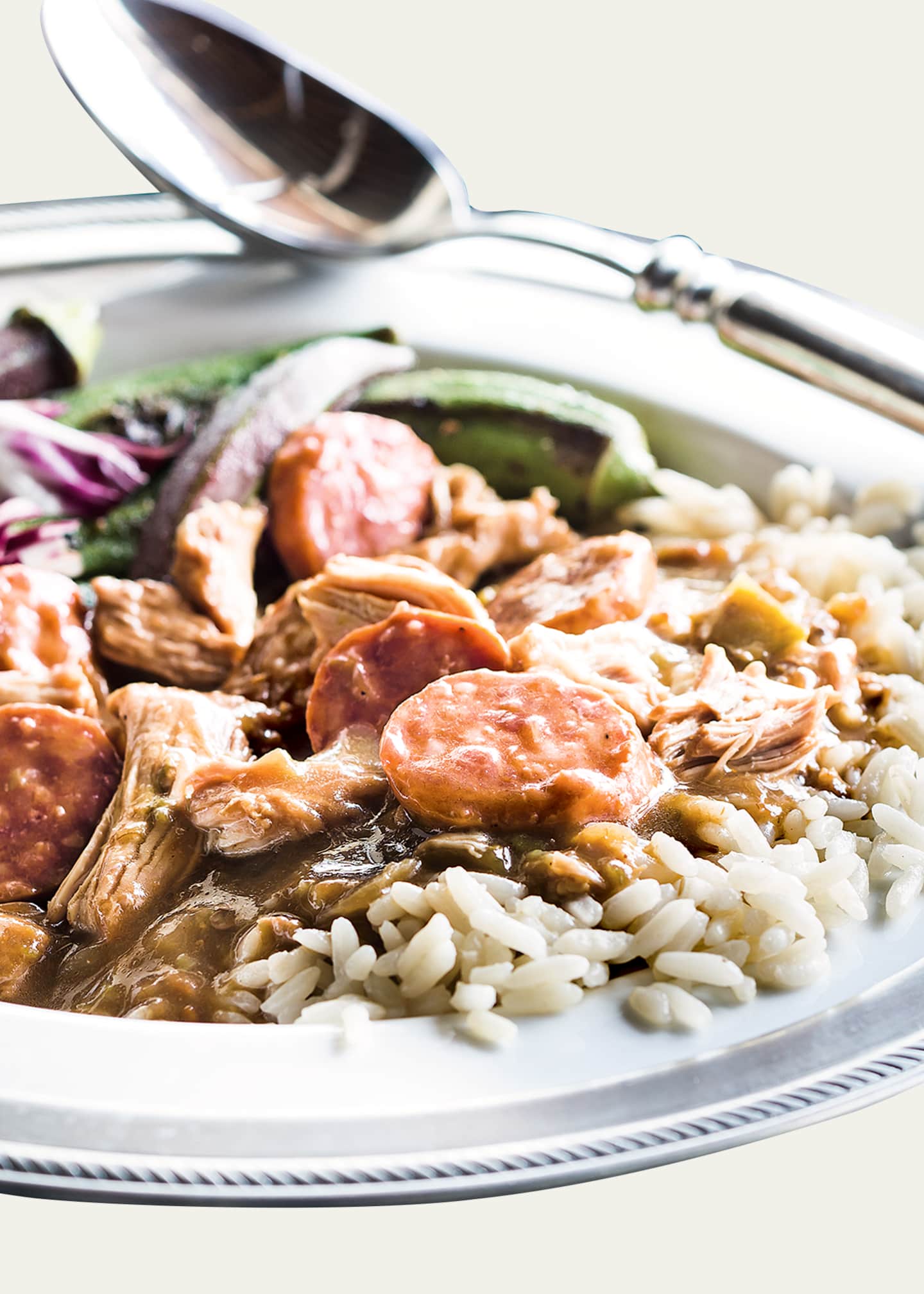 The Cajun Turkey Co Chicken and Andouille Sausage Jambalaya