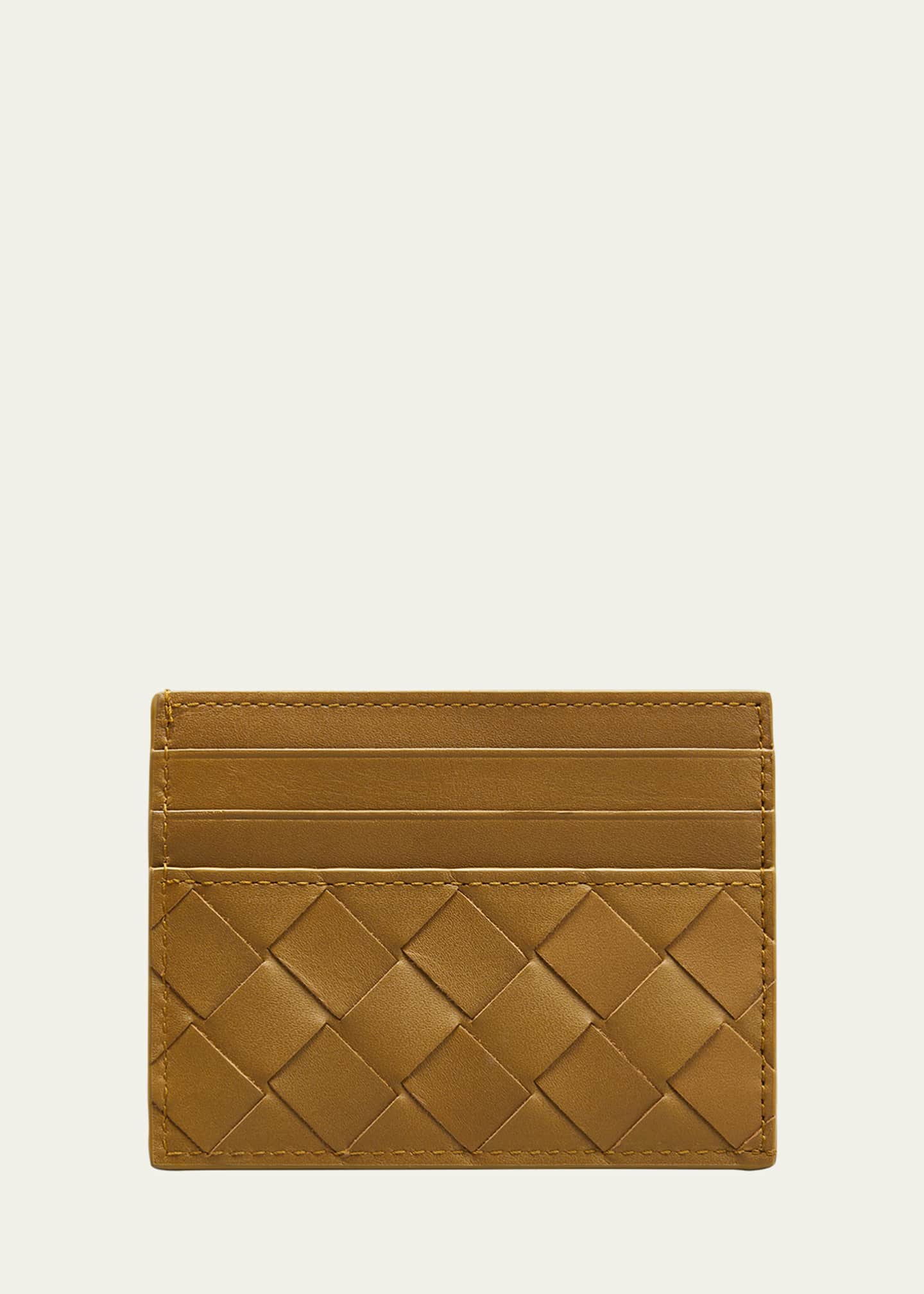 Bottega Veneta Men's Intrecciato Leather Card Case - Bergdorf Goodman