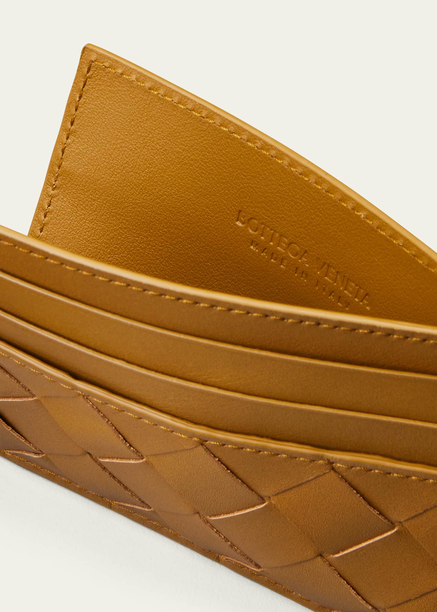 Bottega Veneta Men's Intrecciato Leather Slippers - Bergdorf Goodman