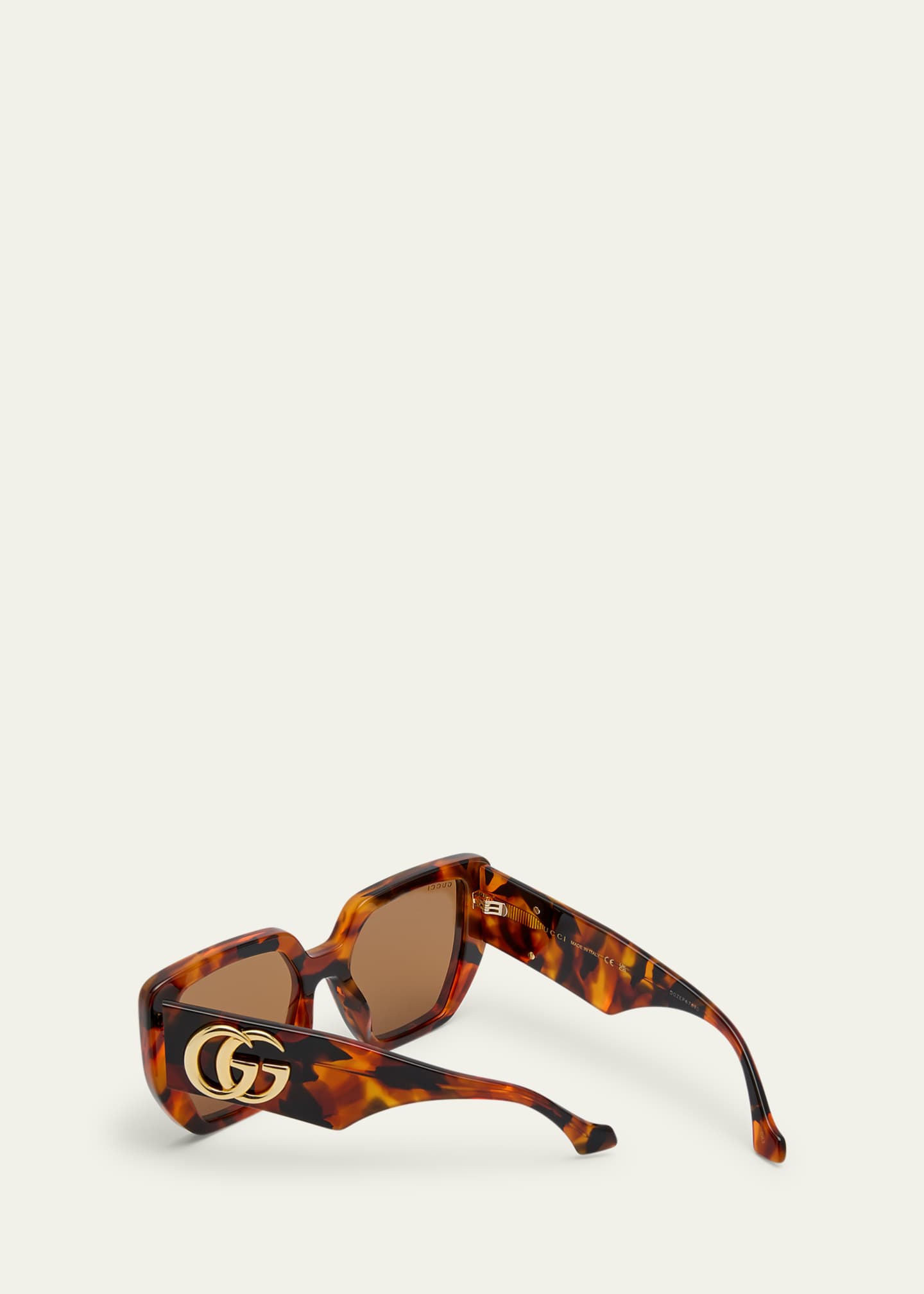 Gucci Oversized Square Acetate Sunglasses Image 2 of 5