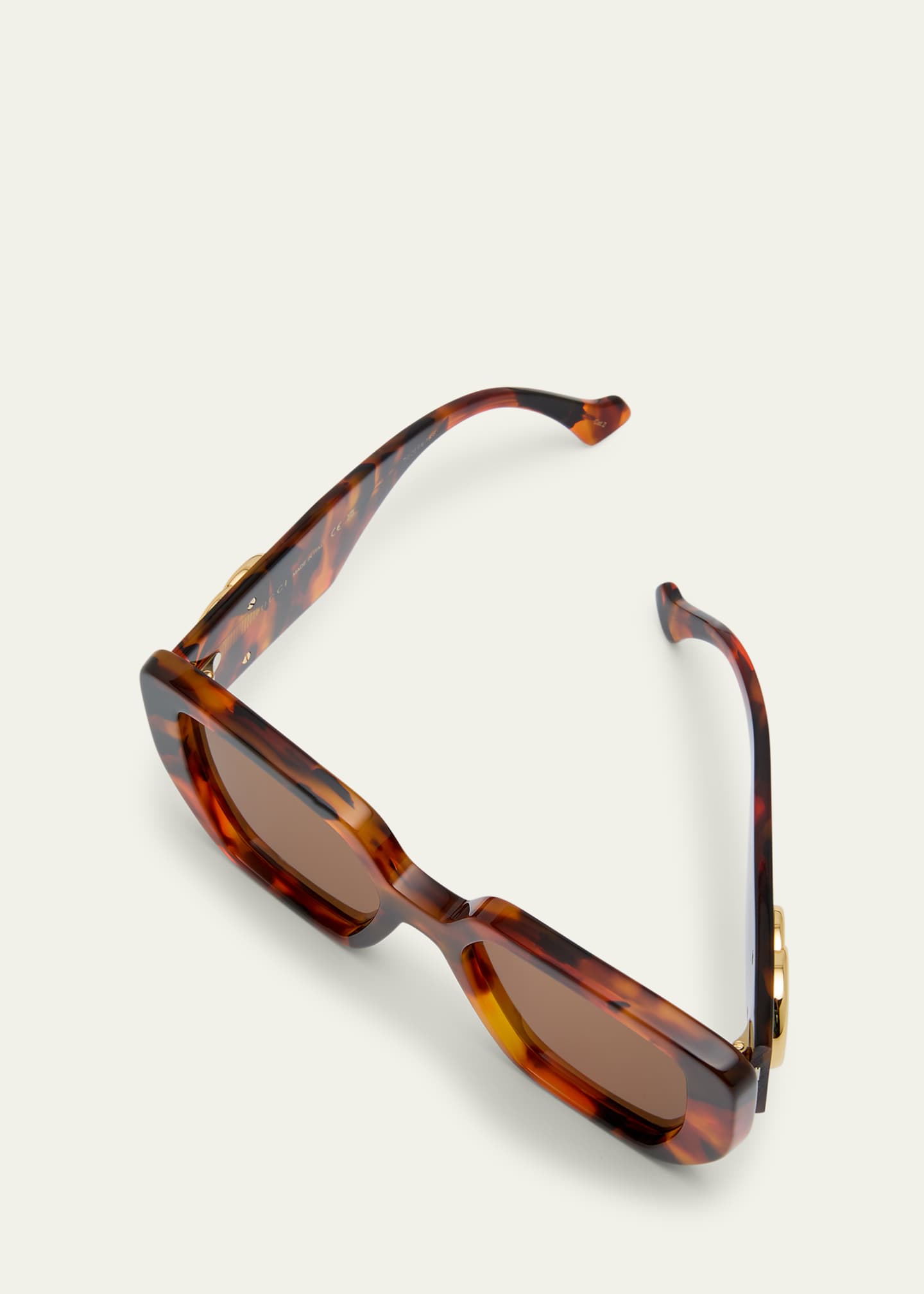 Gucci Oversized Square Acetate Sunglasses Image 5 of 5