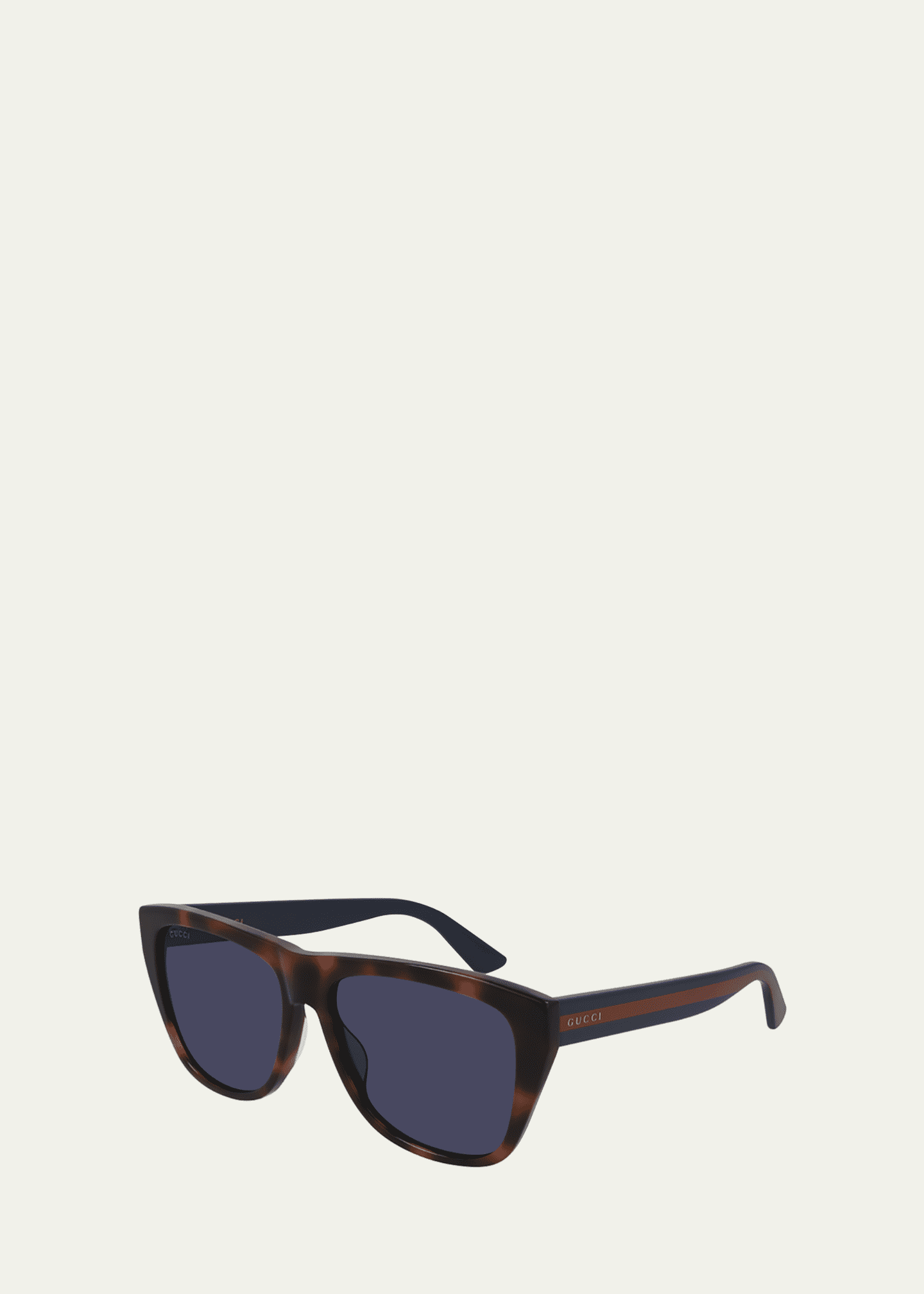 Gucci Men's Rounded  Acetate Sunglasses Bergdorf Goodman