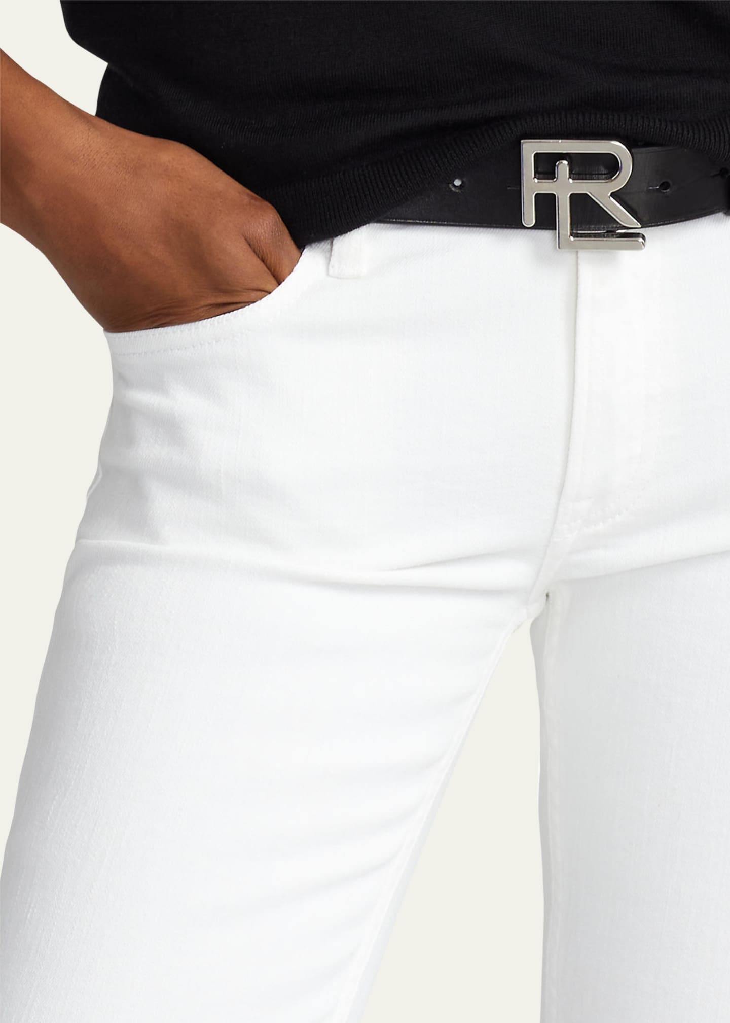 Ralph Lauren Collection 400 Matchstick Ankle Skinny Jeans Image 5 of 5