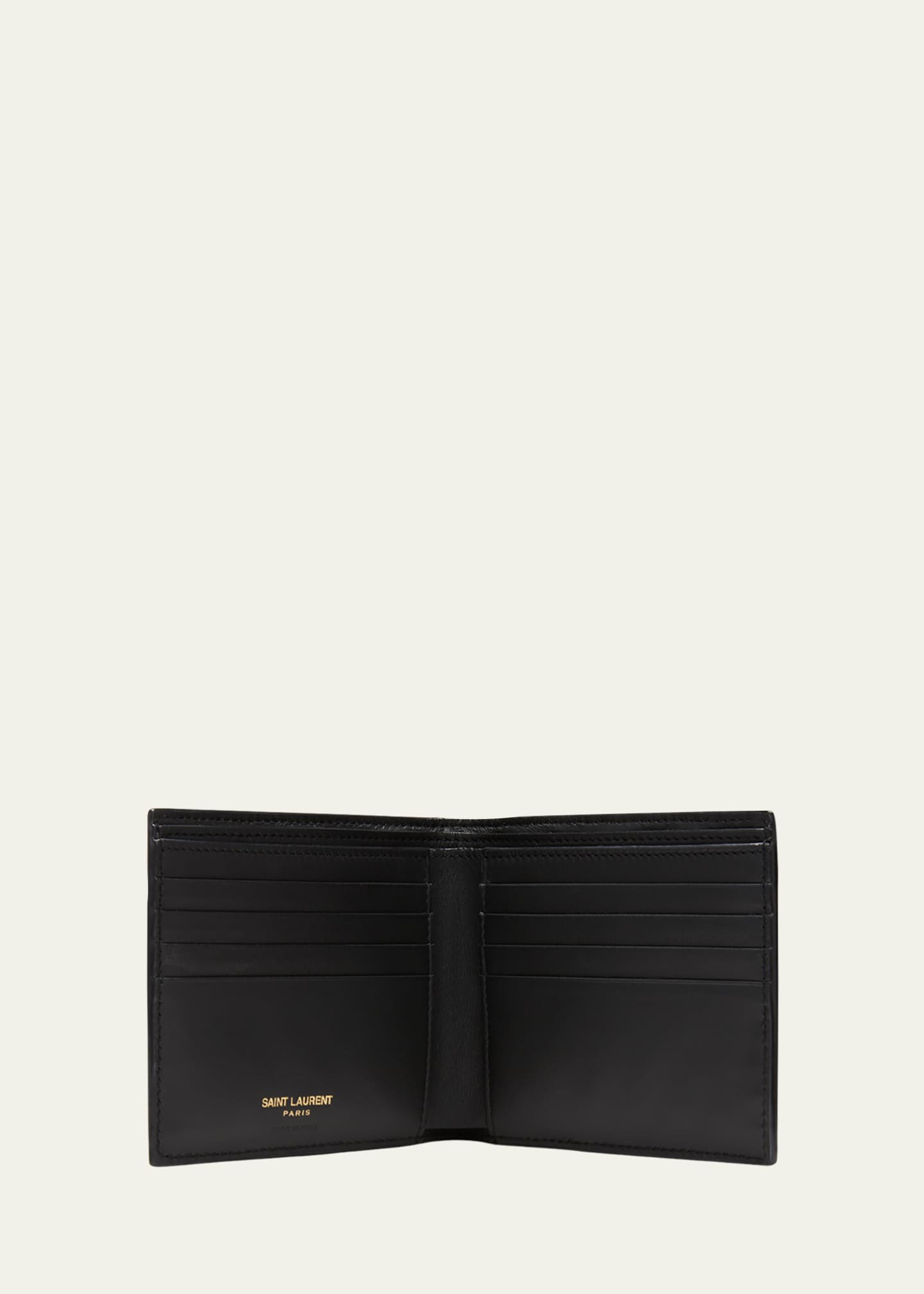 Mens saint laurent wallet discount