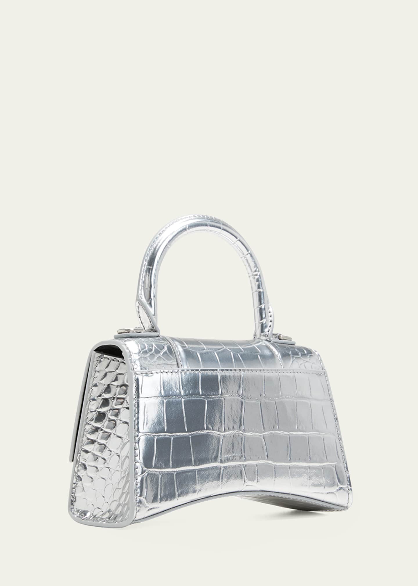 Balenciaga Hourglass XS Handbag In Sparkling Fabric | Saks