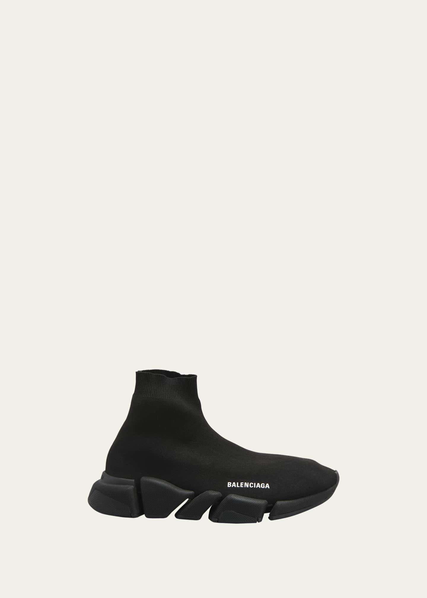 Black balenciaga trainers mens discount