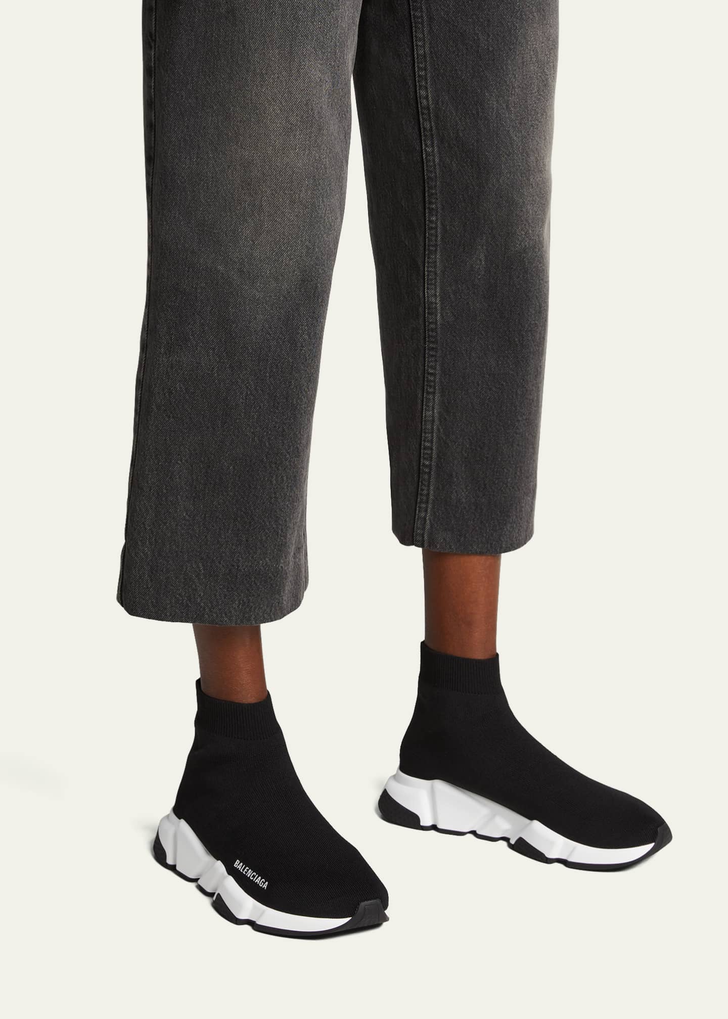 Balenciaga Speed Trainers Styled w/ Different Pants 