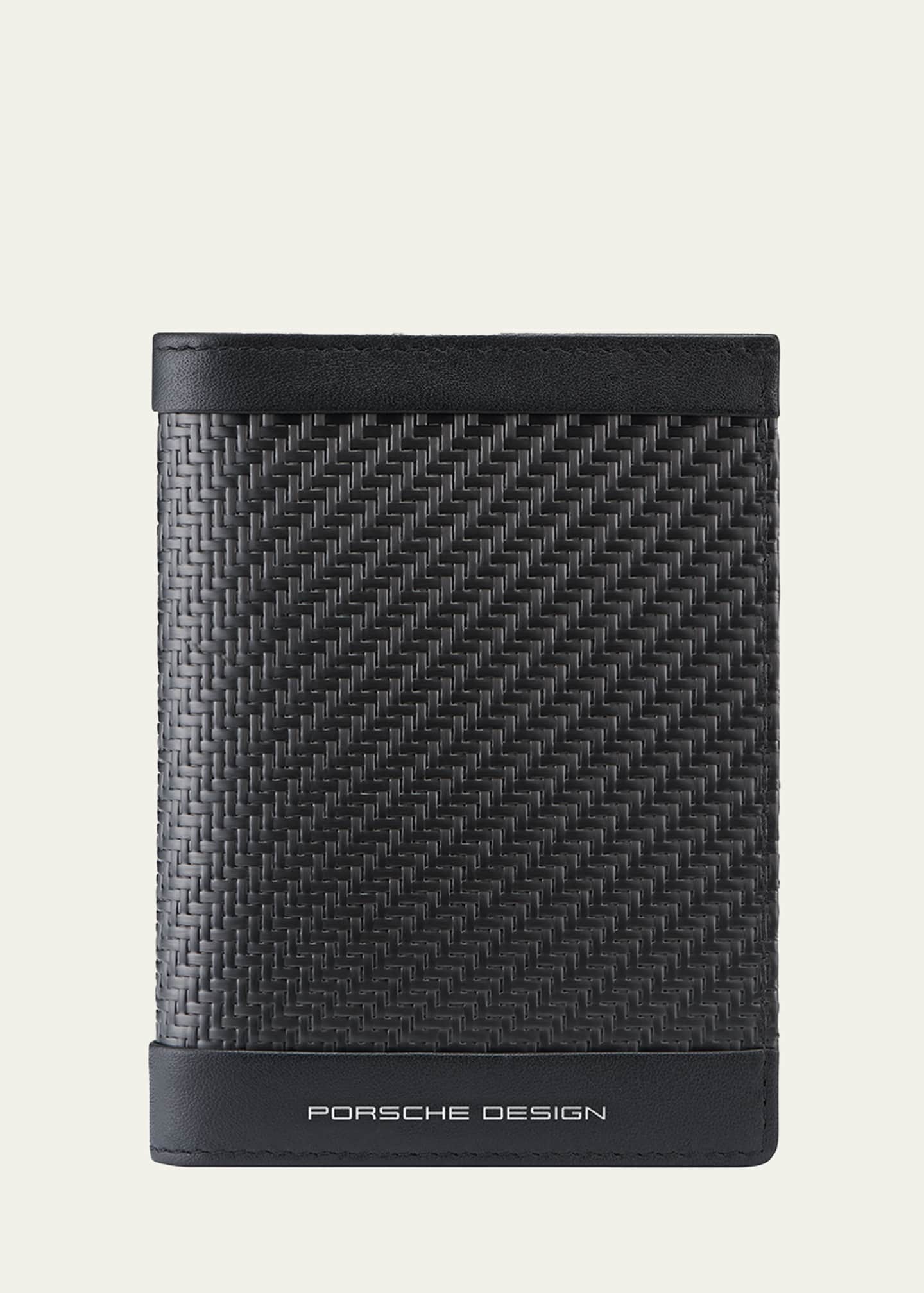 Porsche Design Men's Carbon Fiber Wallet w/ ID Window Image 1 of 4