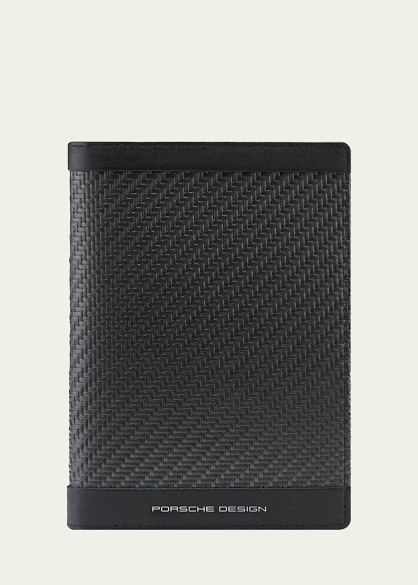 Étui Pour Carte D'identité Porsche Design - Cuir De Vache Marron - Neuf Avec étiquettes
