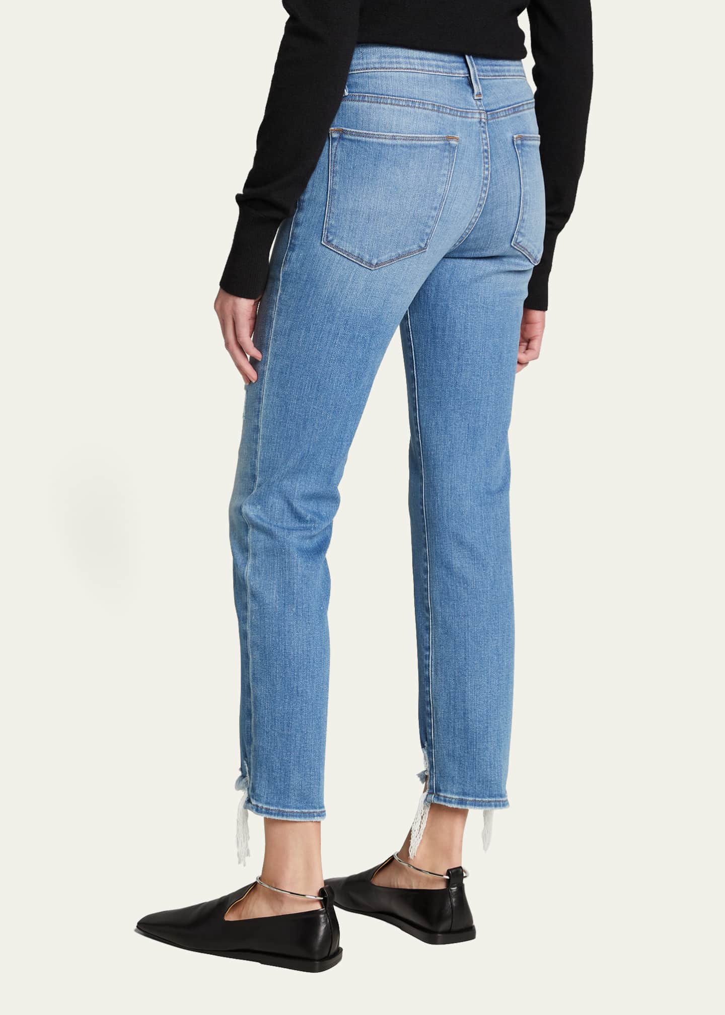 FRAME Le High Straight Ankle Jeans Bergdorf Goodman