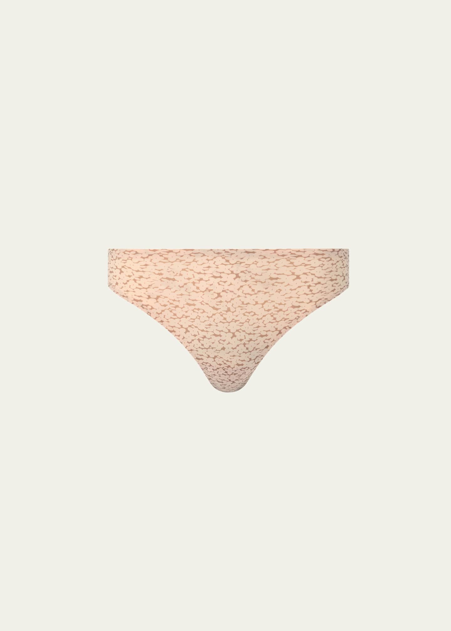 Chantelle Soft Stretch Leopard-Print Thong Image 1 of 4