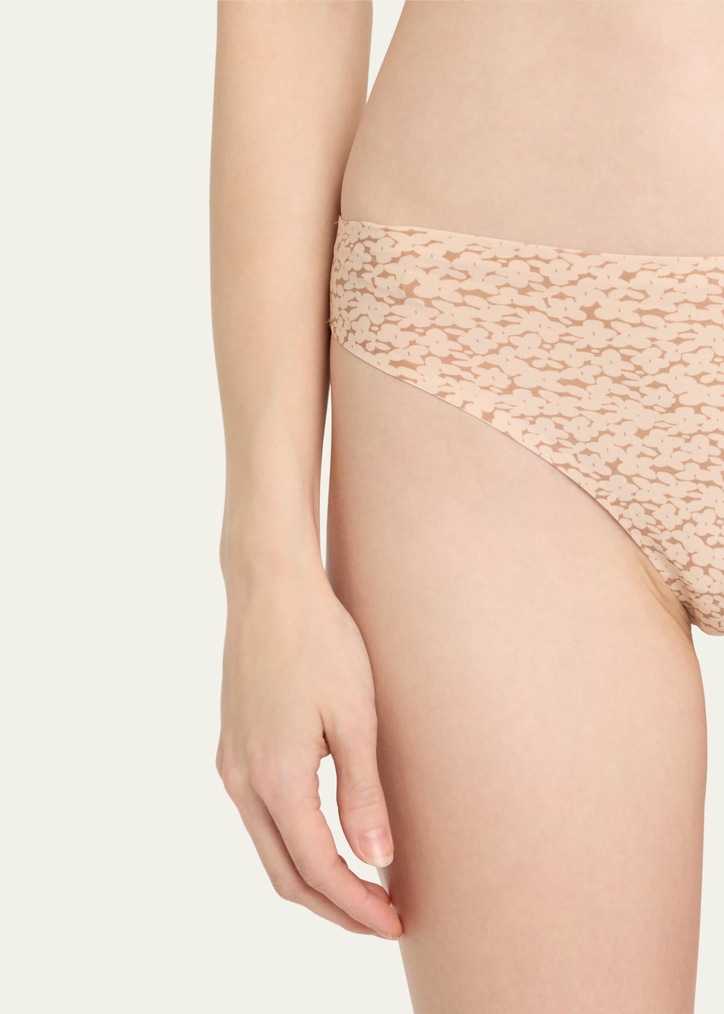 Chantelle Soft Stretch Leopard-Print Thong Image 4 of 4