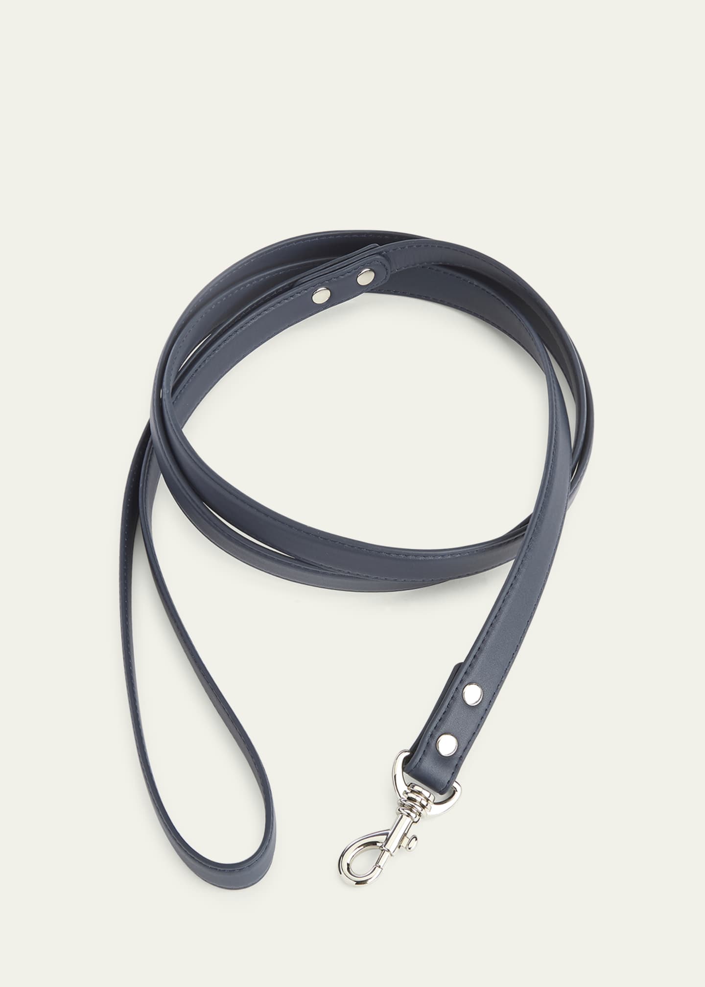 ROYCE New York Personalized Leather 6-Foot Dog Leash Image 2 of 3
