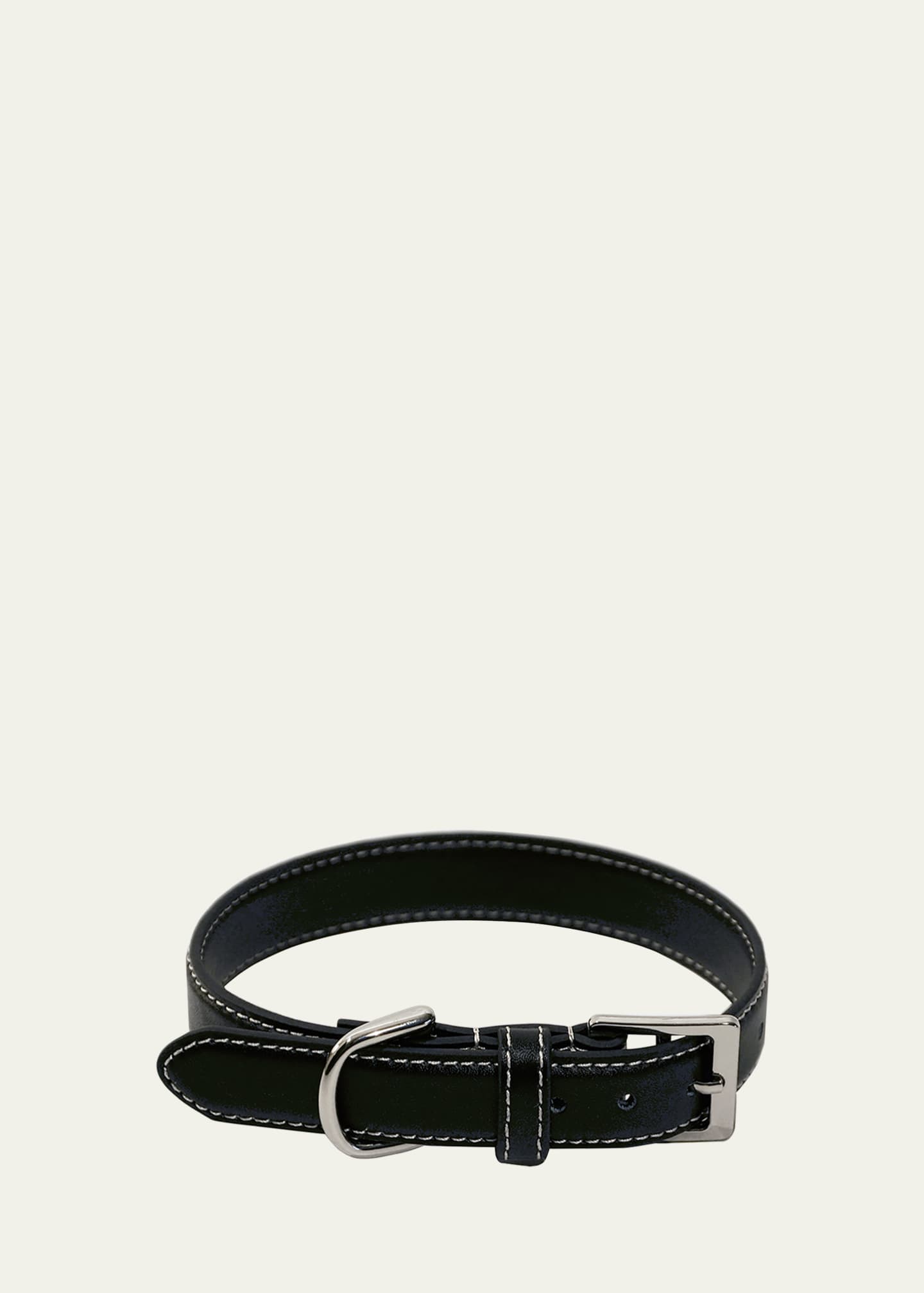 ROYCE New York Personalized Leather Small Dog Collar Image 1 of 2