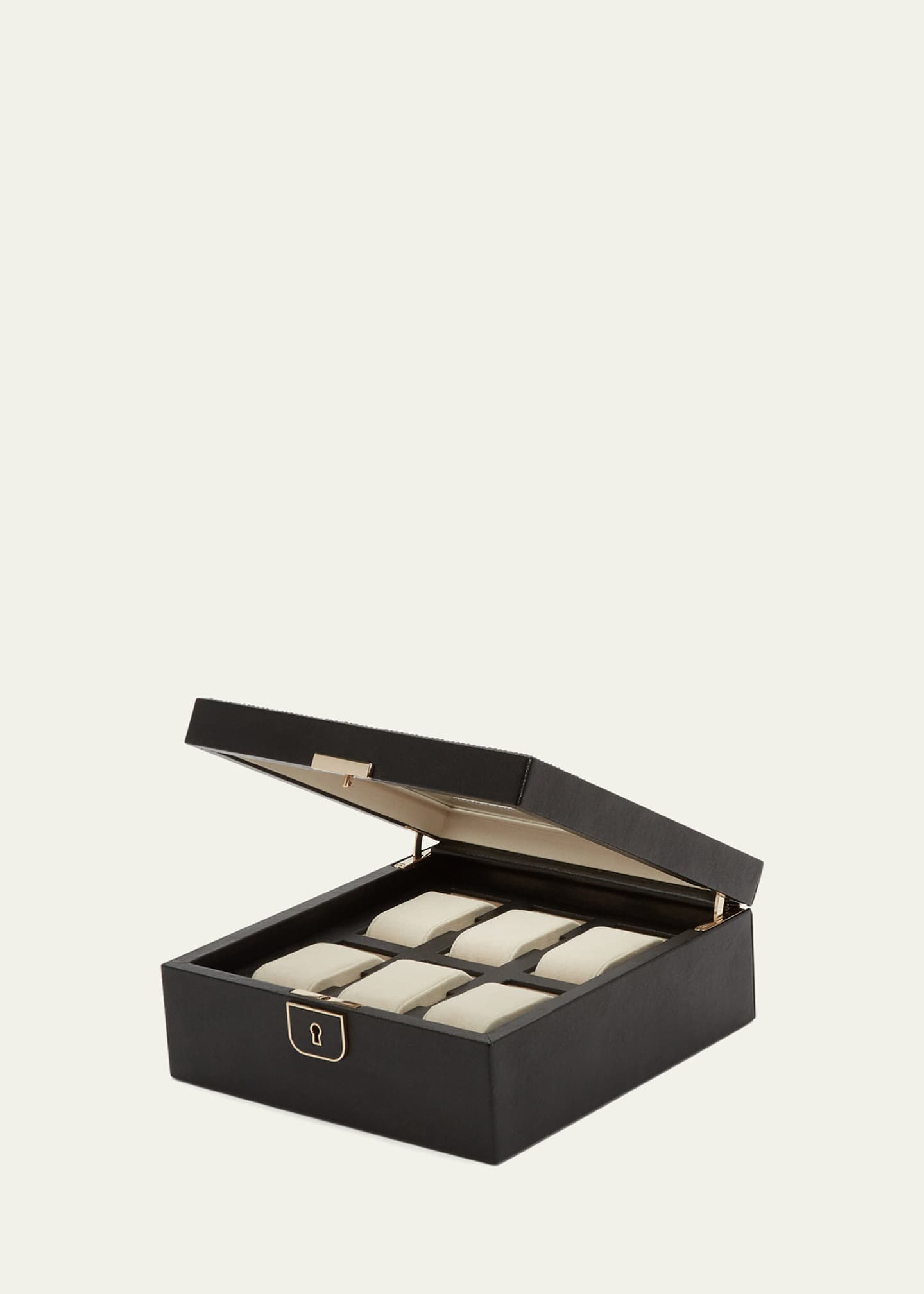 WOLF Palermo 6-Piece Watch Box Image 3 of 5