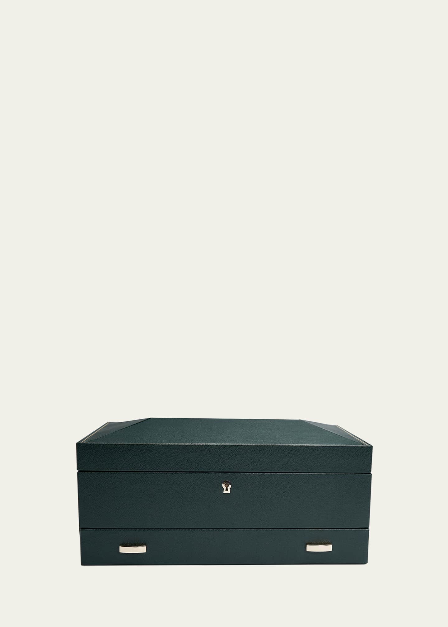 Wolf 10 piece best sale watch box with drawer