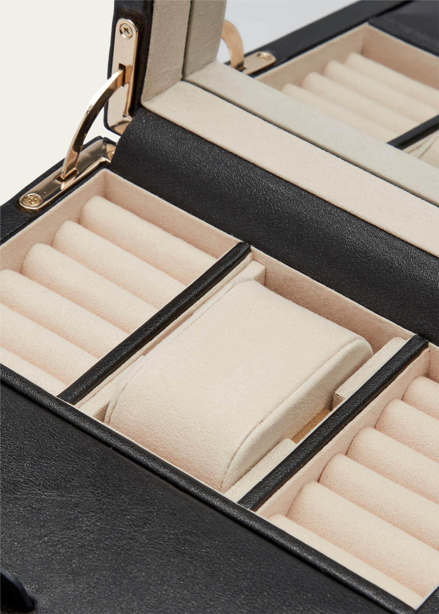 WOLF Palermo Single Watch Winder with Storage Image 3 of 5