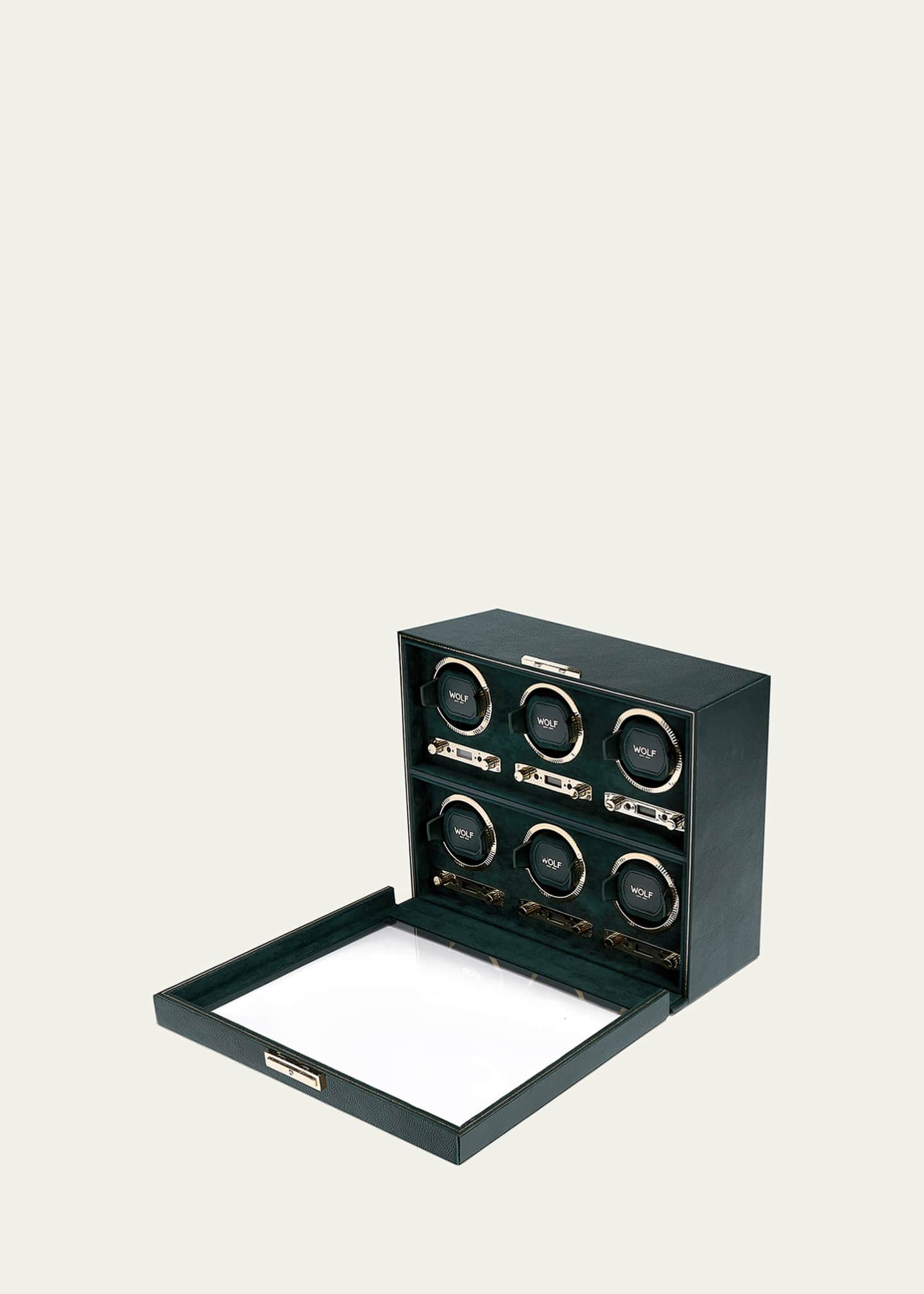 WOLF British Racing 6-Piece Watch Winder Image 2 of 3