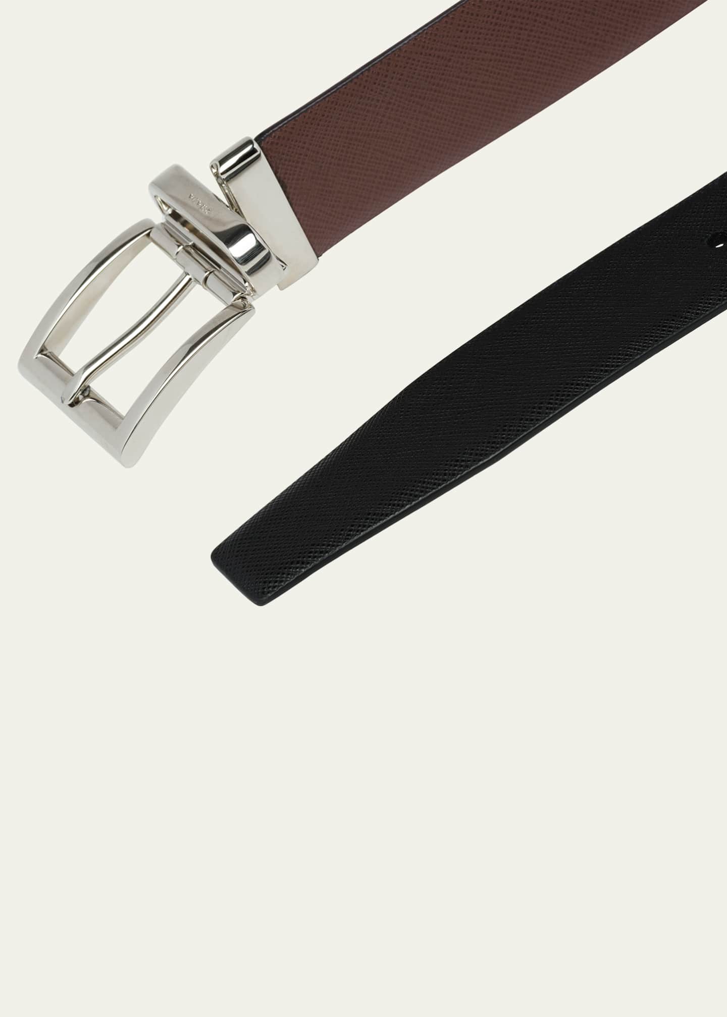 Prada deals reversible belt
