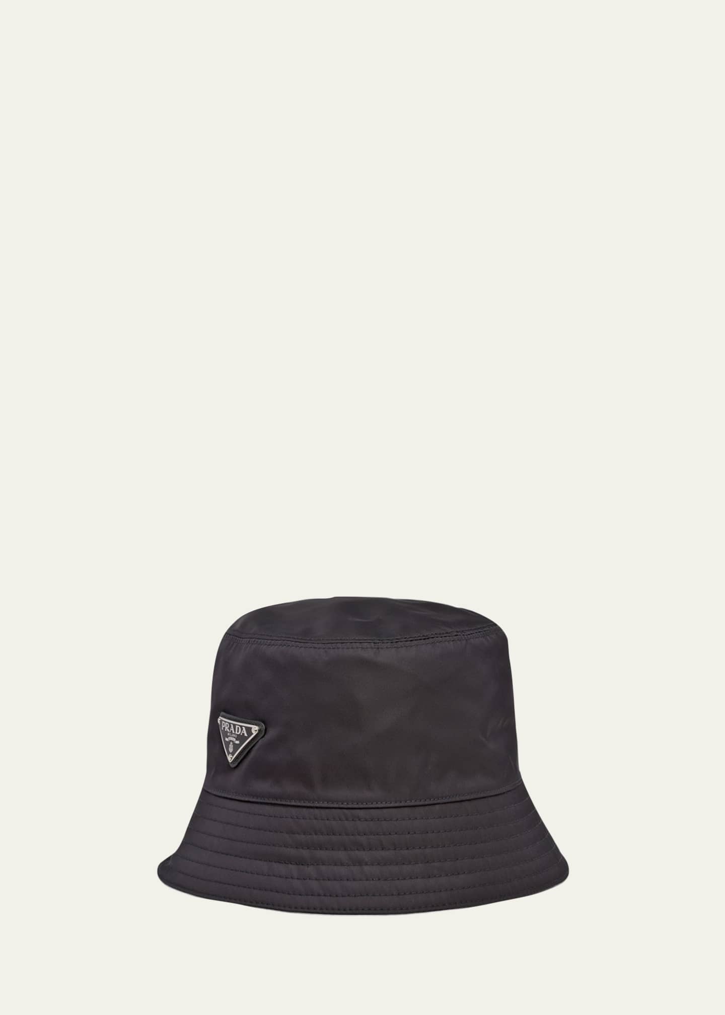 Prada Men s Nylon Bucket Hat Bergdorf Goodman