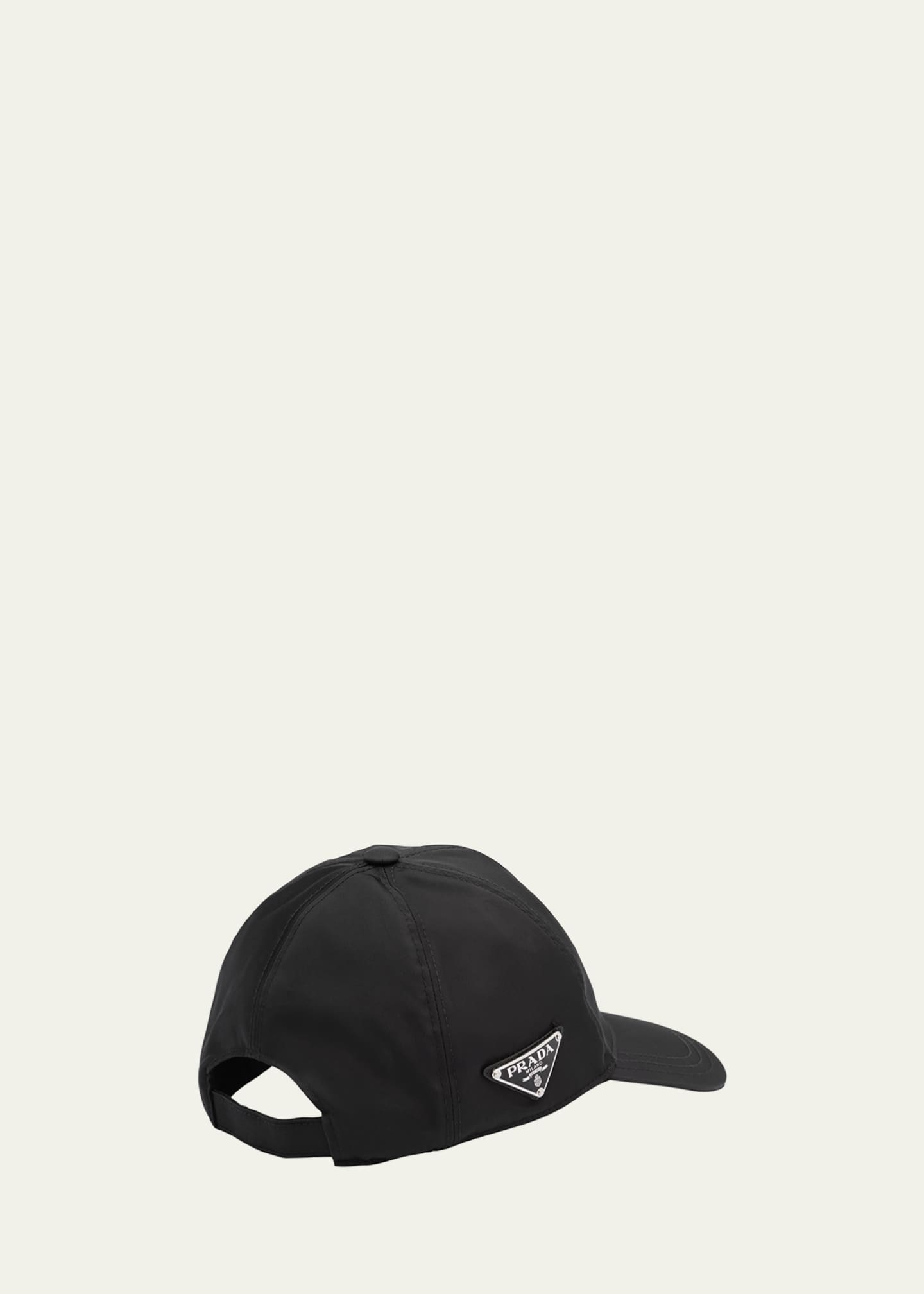 Prada Re-Nylon Baseball Cap | Black | FARFETCH