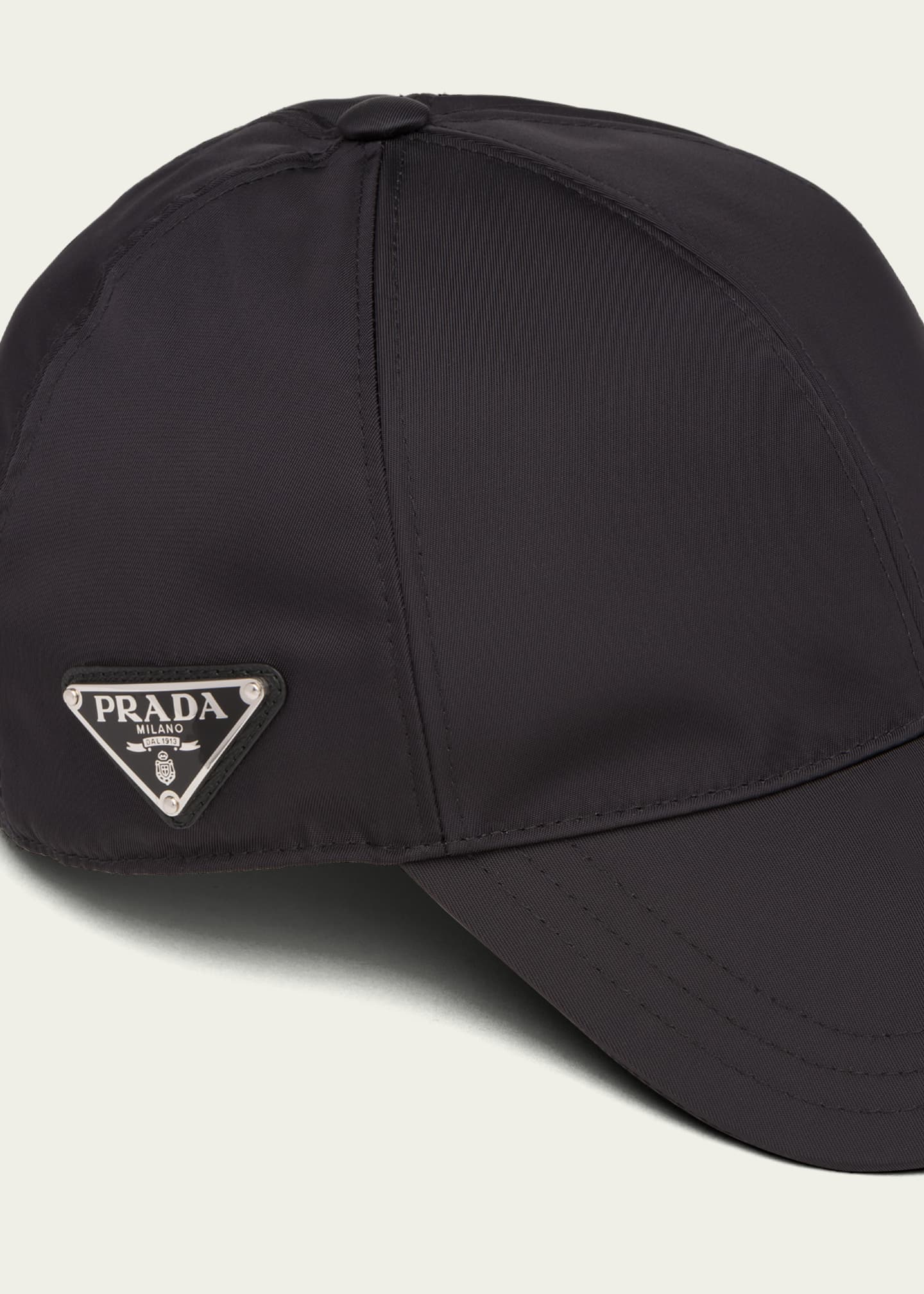 Prada Men's Nylon Baseball Hat
