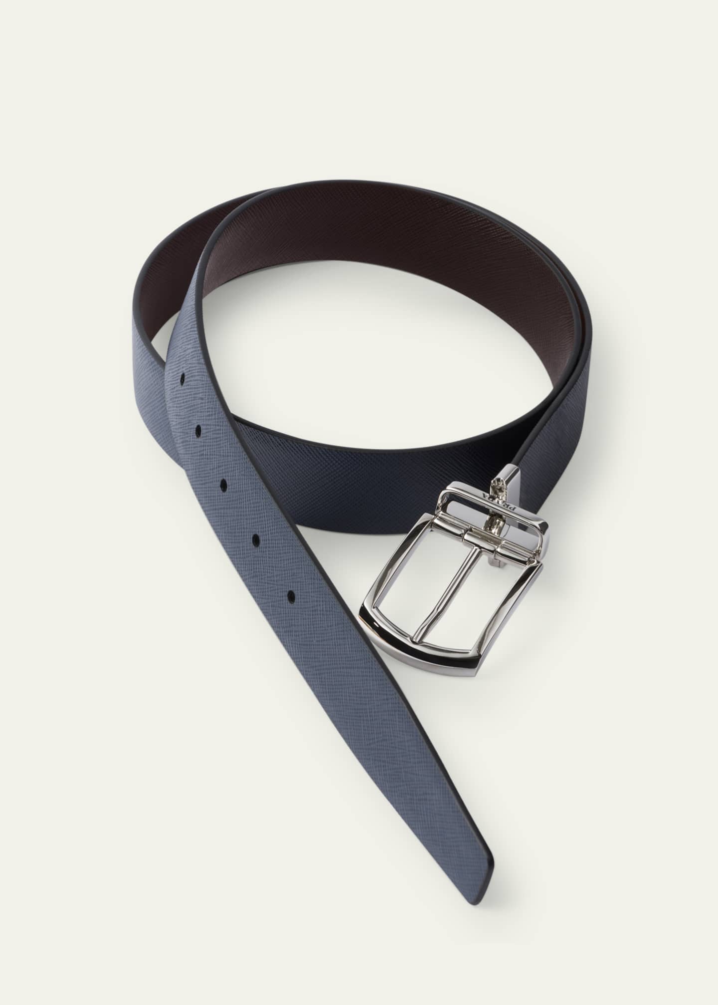 Prada Men's Saffiano Reversible Dress Be Image 3 of 3
