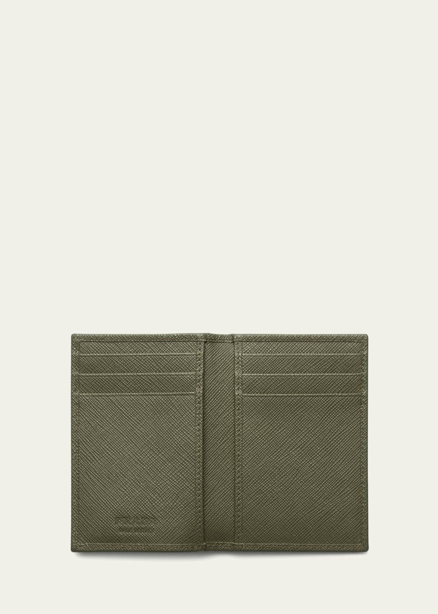 Prada slim best sale wallet